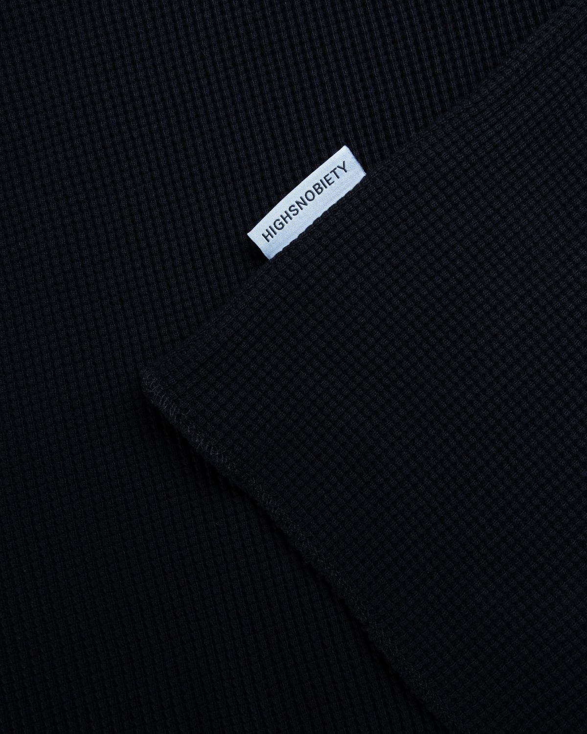 Highsnobiety HS05 – Thermal Short Sleeve Black - T-shirts - Black - Image 7