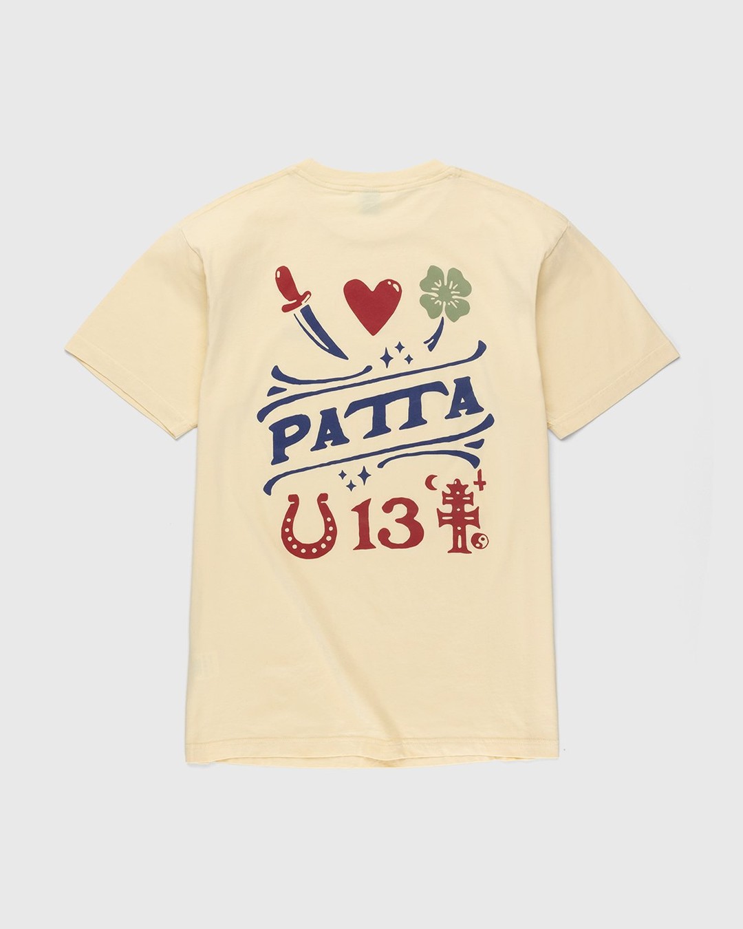 Patta – Lucky Charm T-Shirt Vanilla Custard - T-shirts - Beige - Image 1