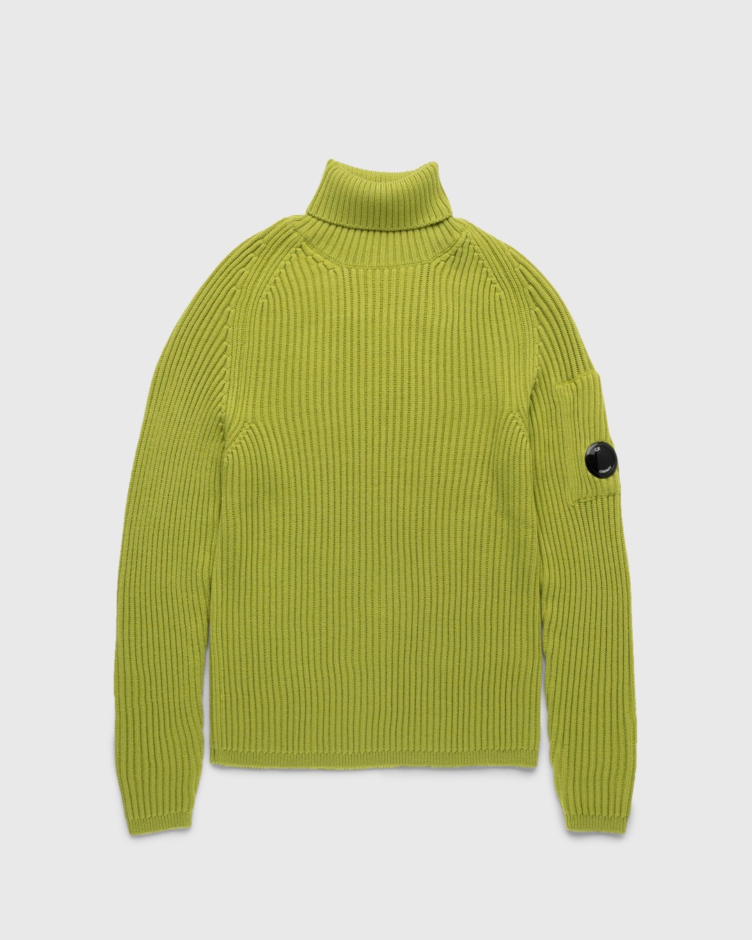 C.P. Company – Merino Wool Turtleneck Green - Knitwear - Green - Image 1