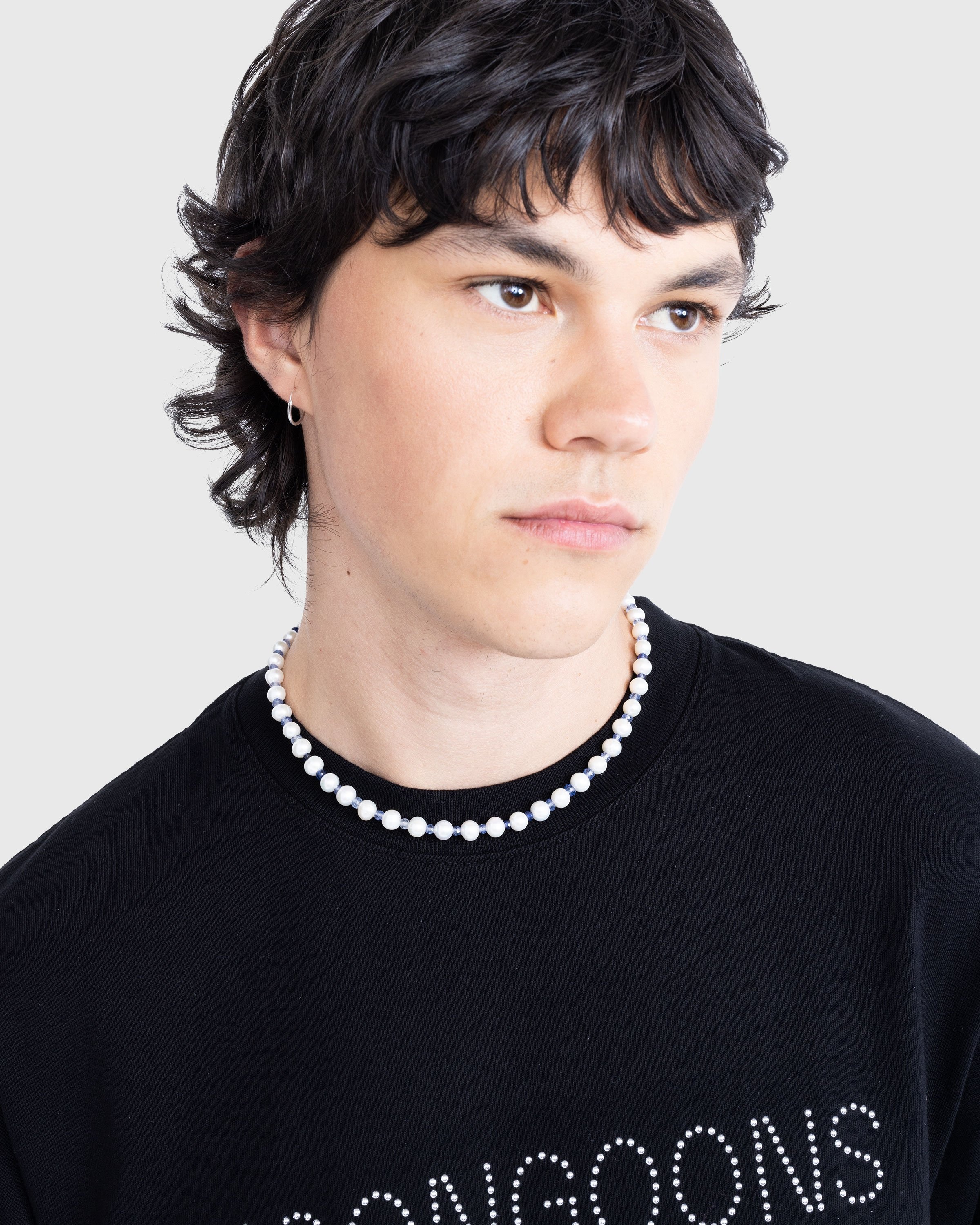 Hatton Labs – Gradient Crystal Pearl Chain Silver/White - Jewelry - Multi - Image 4
