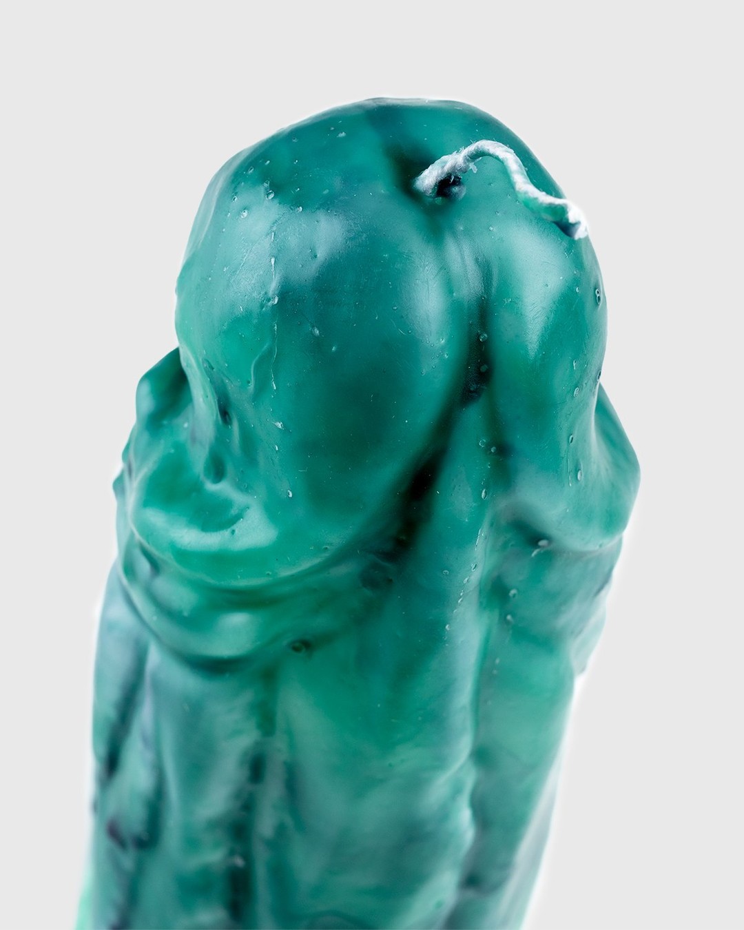 Laura Welker – Hand Carved Wax Candle Green - Candles - Green - Image 3