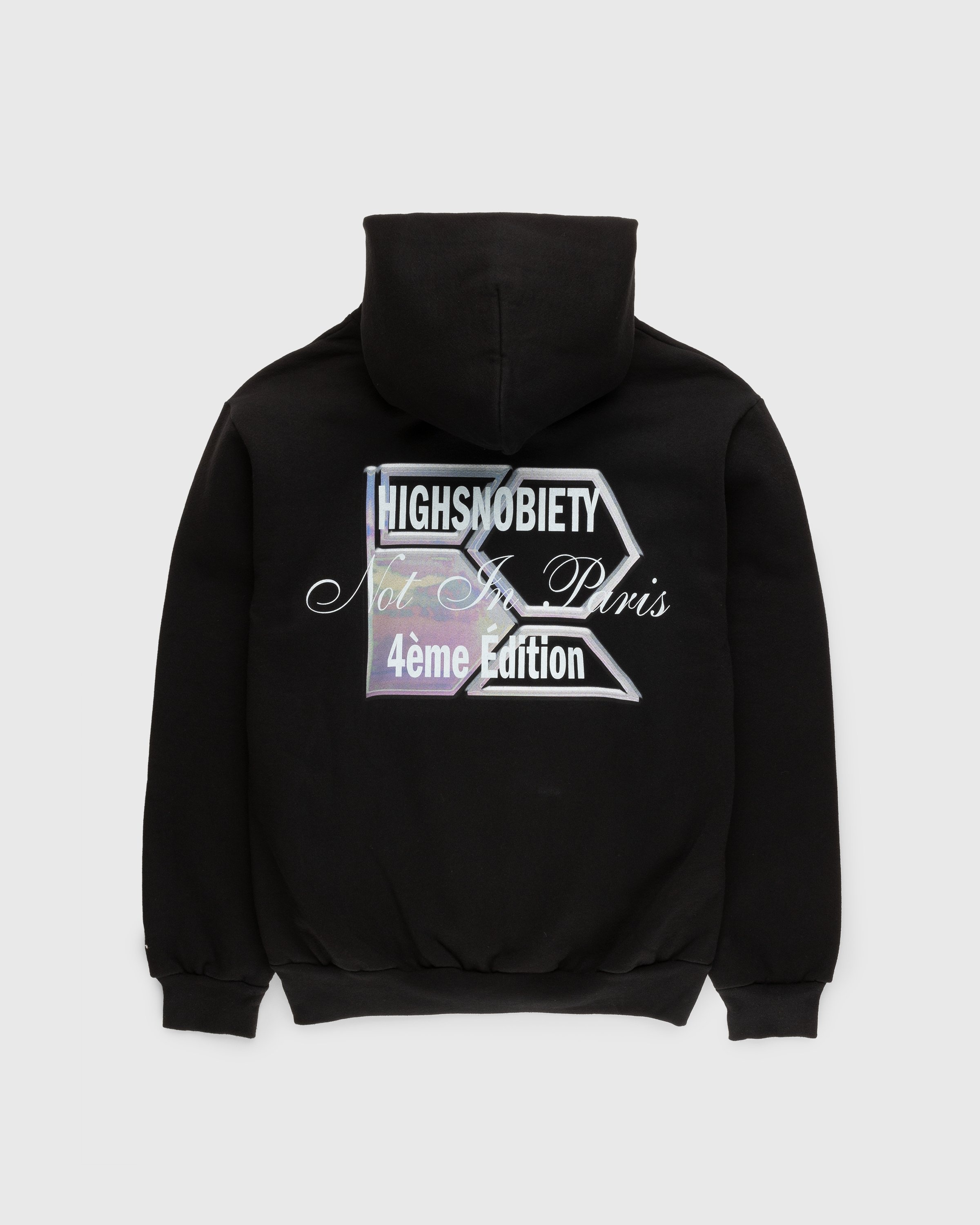Bstroy x Highsnobiety – Not In Paris 4 Flower Hoodie Black - Sweats - Black - Image 2