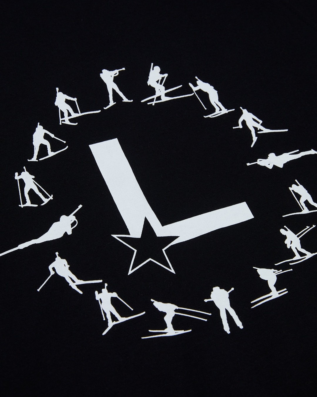 Lourdes New York – Biathlon Tee Black - T-shirts - Black - Image 4