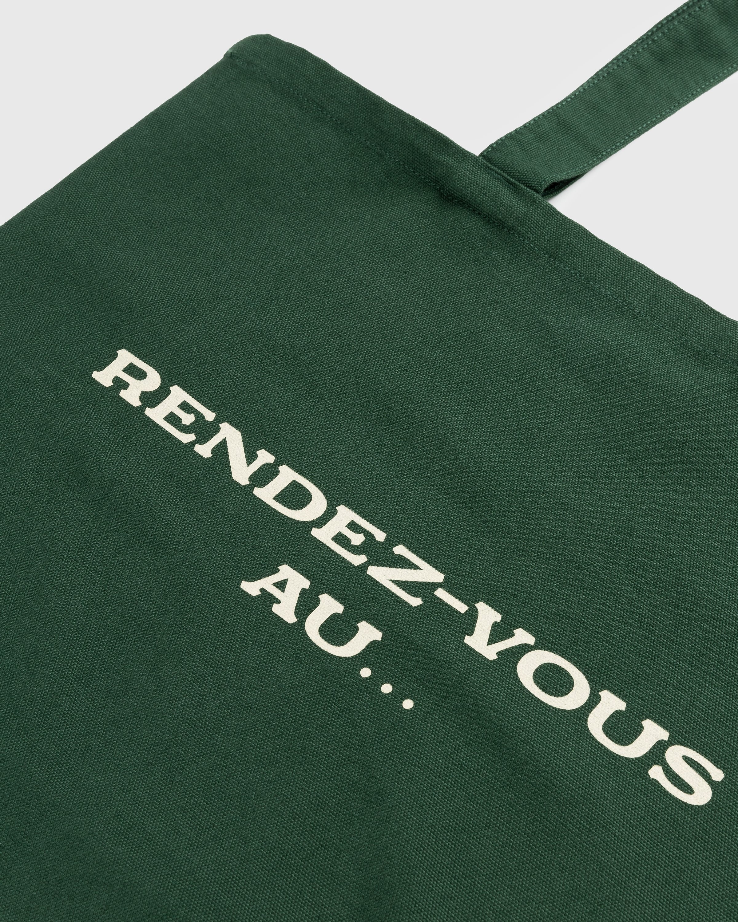 Café de Flore x Highsnobiety – Not In Paris 4 Rendez-vous Au Tote Bag Green - Bags - Green - Image 5