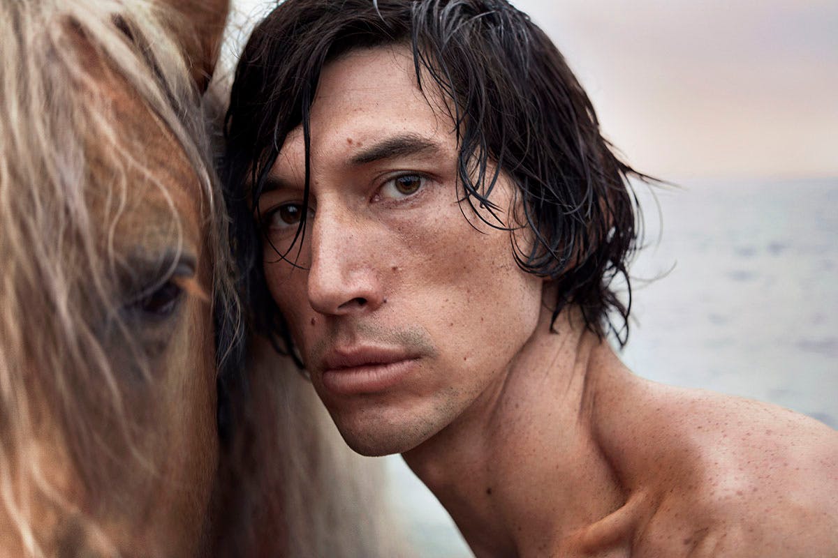 Adam Driver Becomes a Centaur (Again) in New Burberry Hero Ad