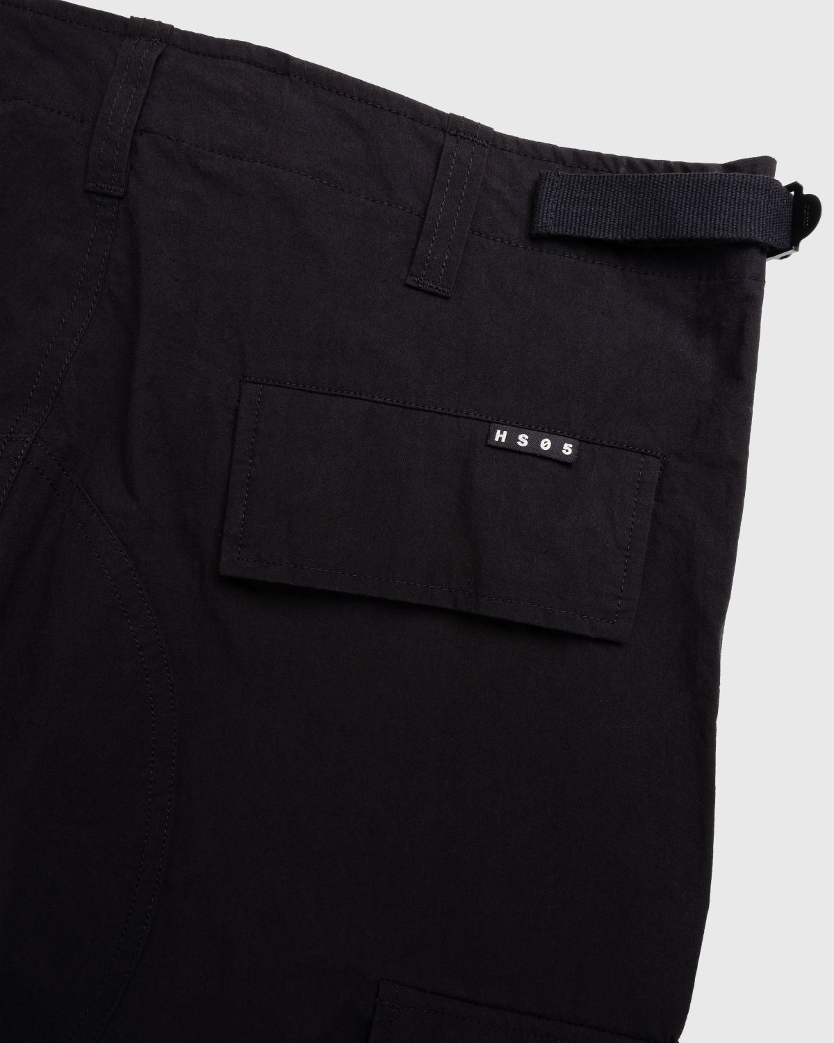 Highsnobiety HS05 – Re-Inforced Nylon Cargo Trouser Black - Pants - Black - Image 7