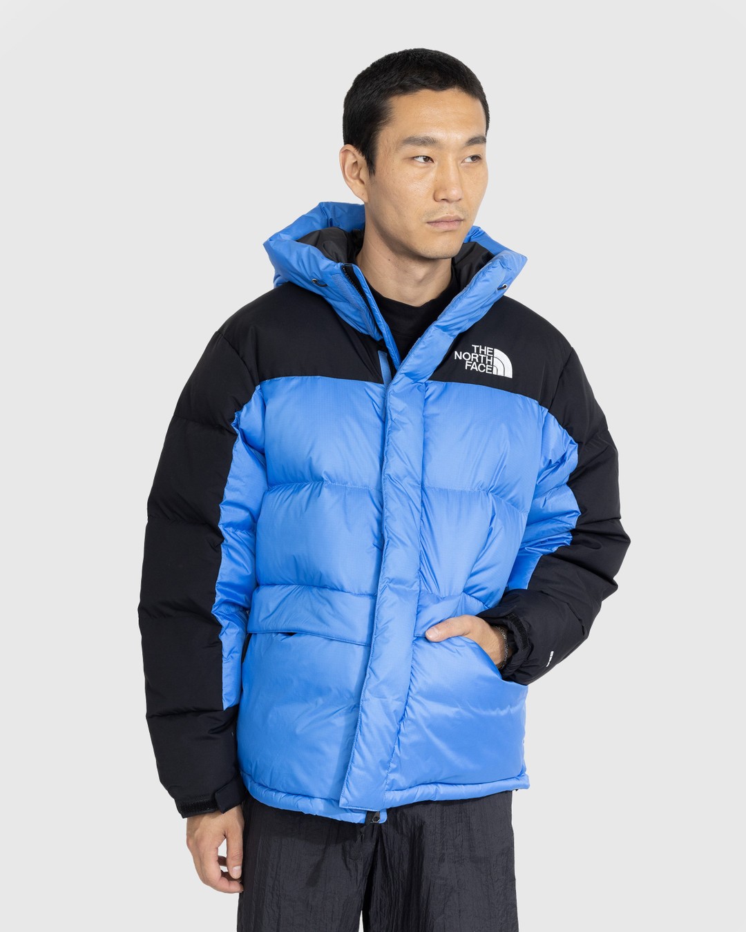 The North Face – Himalayan Down Parka Super Sonic Blue/TNF Black - Outerwear - Blue - Image 2