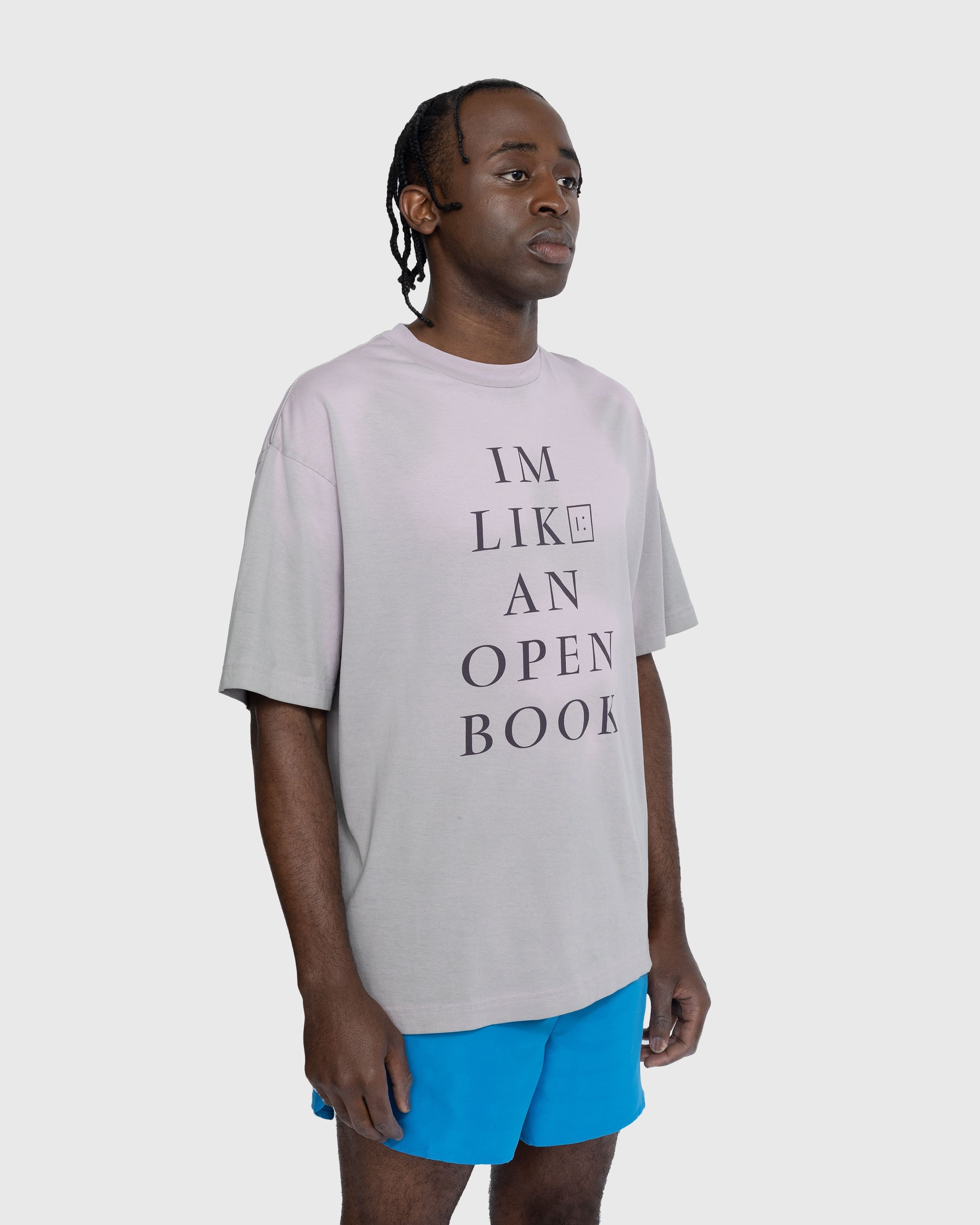 Acne Studios – Heat Reactive Print T-Shirt Grey - T-shirts - Grey - Image 5