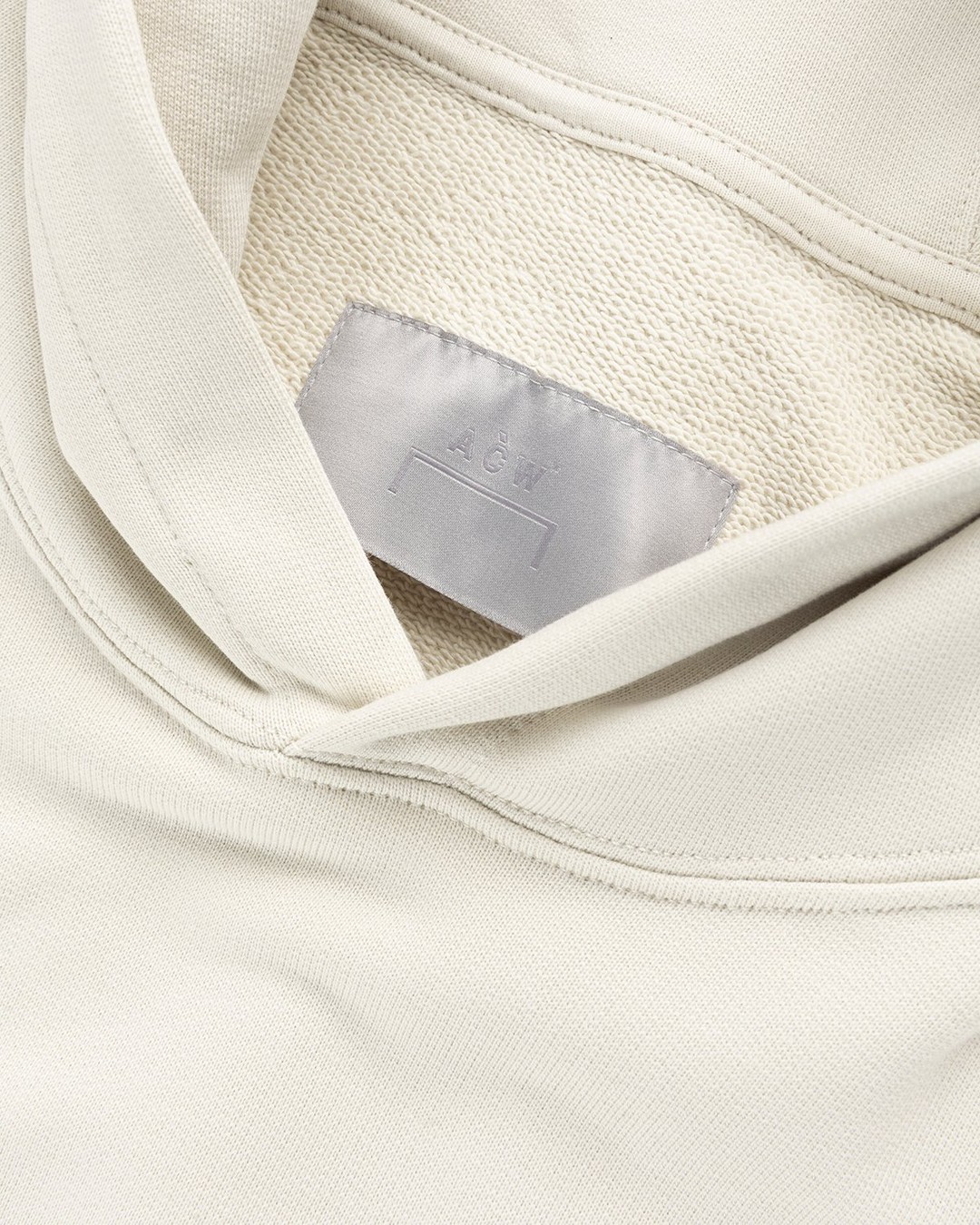 A-Cold-Wall* – Essential Logo Hoodie Bone - Sweats - White - Image 4