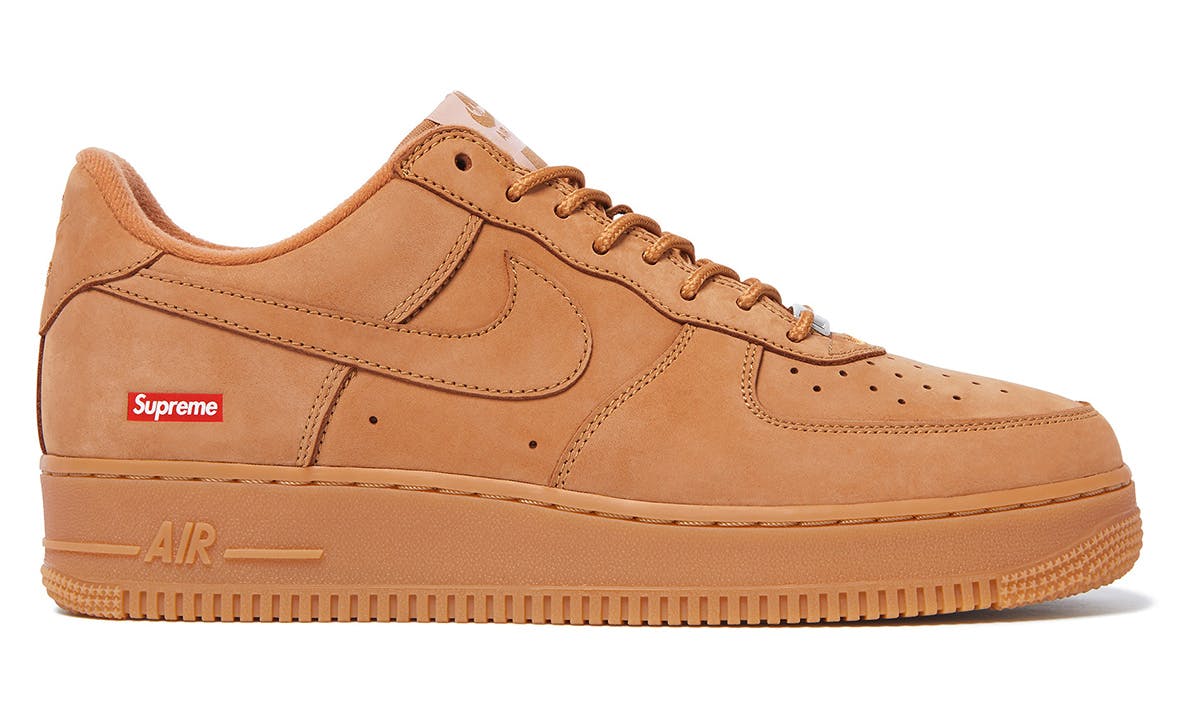 Supreme Nike Air Force 1 Low Wheat 26㎝