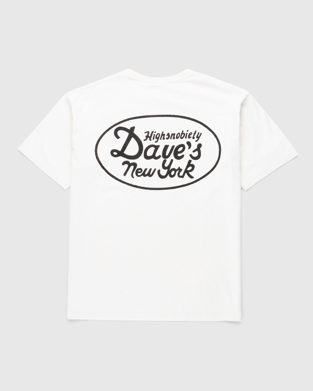 Dave's New York x Highsnobiety – T-Shirt Eggshell - T-shirts - Beige - Image 1