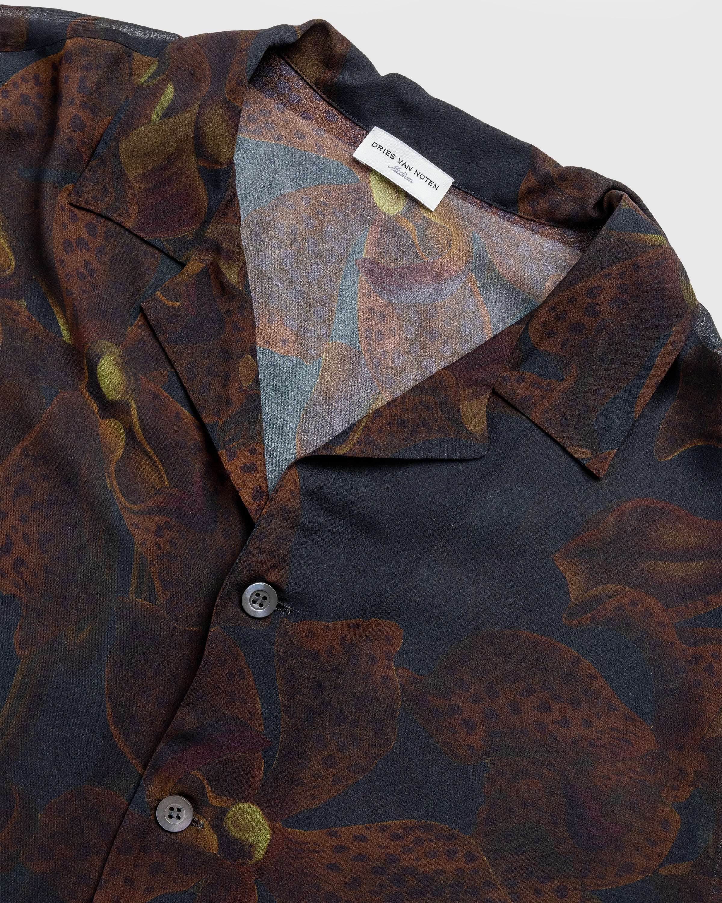Dries van Noten – Cassi Shirt Black - Shirts - Black - Image 5