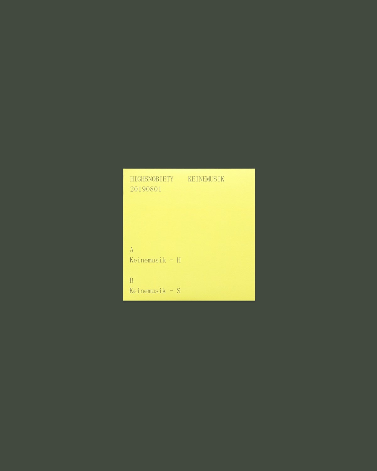 Highsnobiety – Magazine Issue 19: Keinemusik Vinyl Edition - Magazines - Multi - Image 5