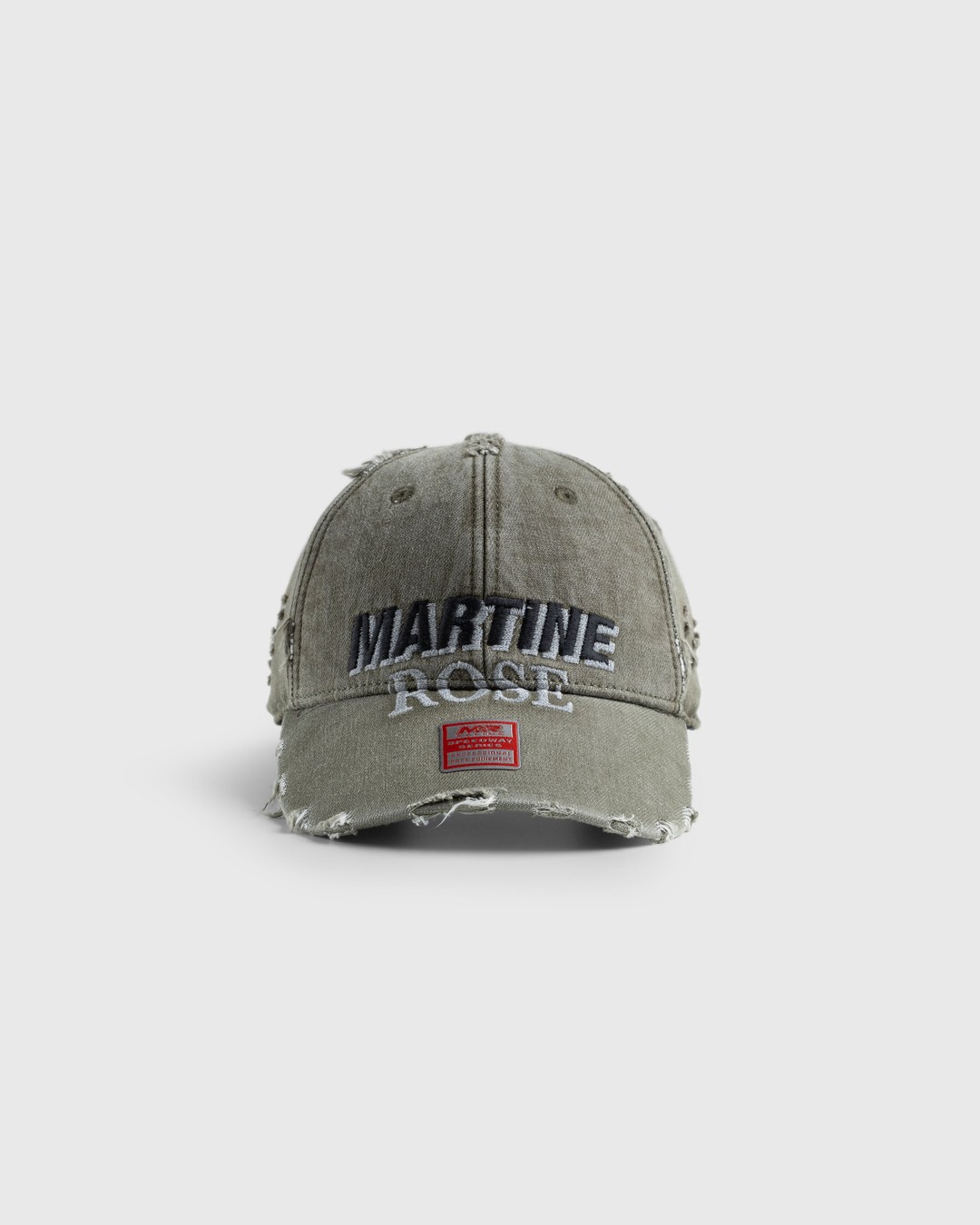 Martine Rose – Rolled Cap Green - Hats - Green - Image 3
