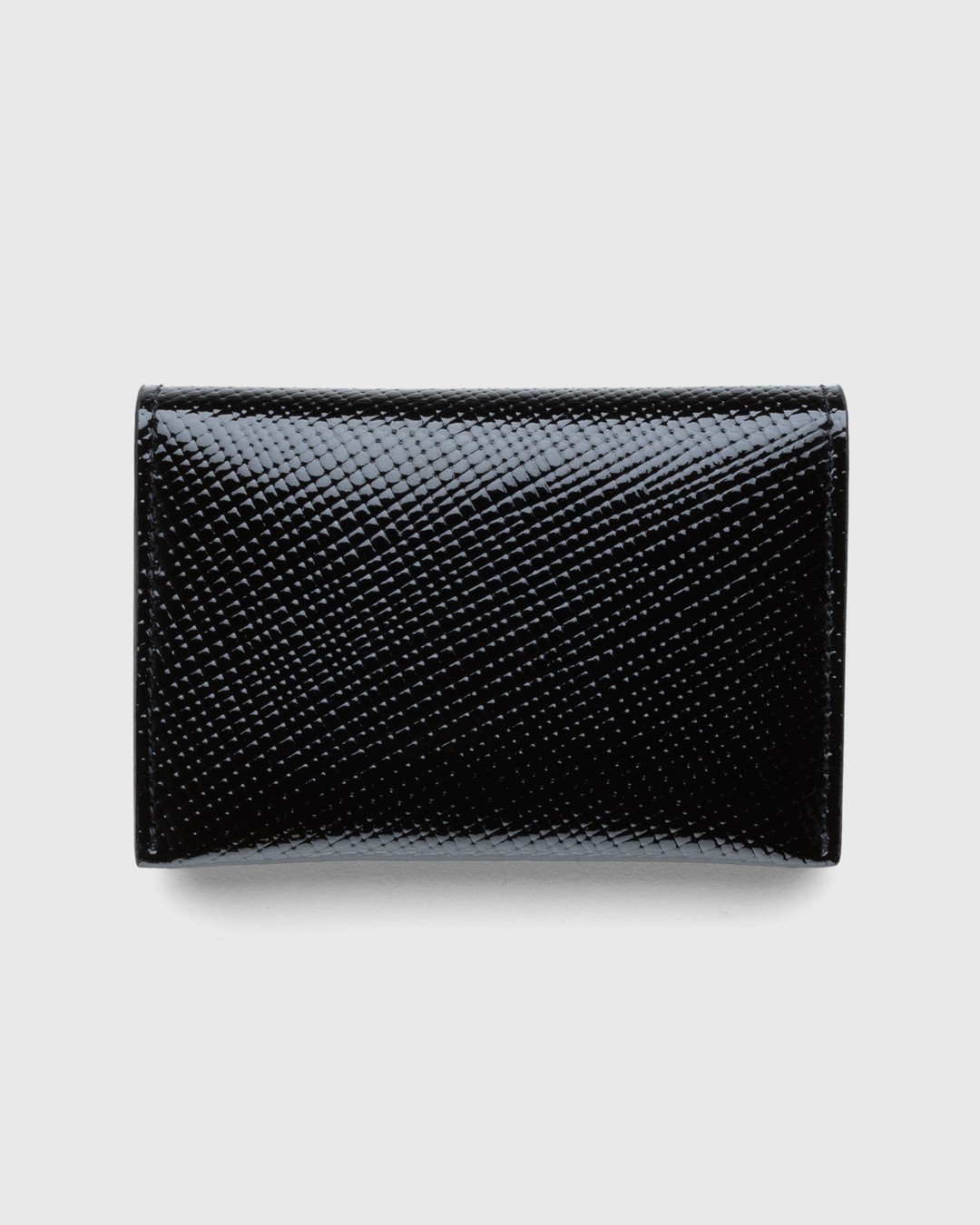 Acne Studios – Folded Card Holder Black - Wallets - Black - Image 2