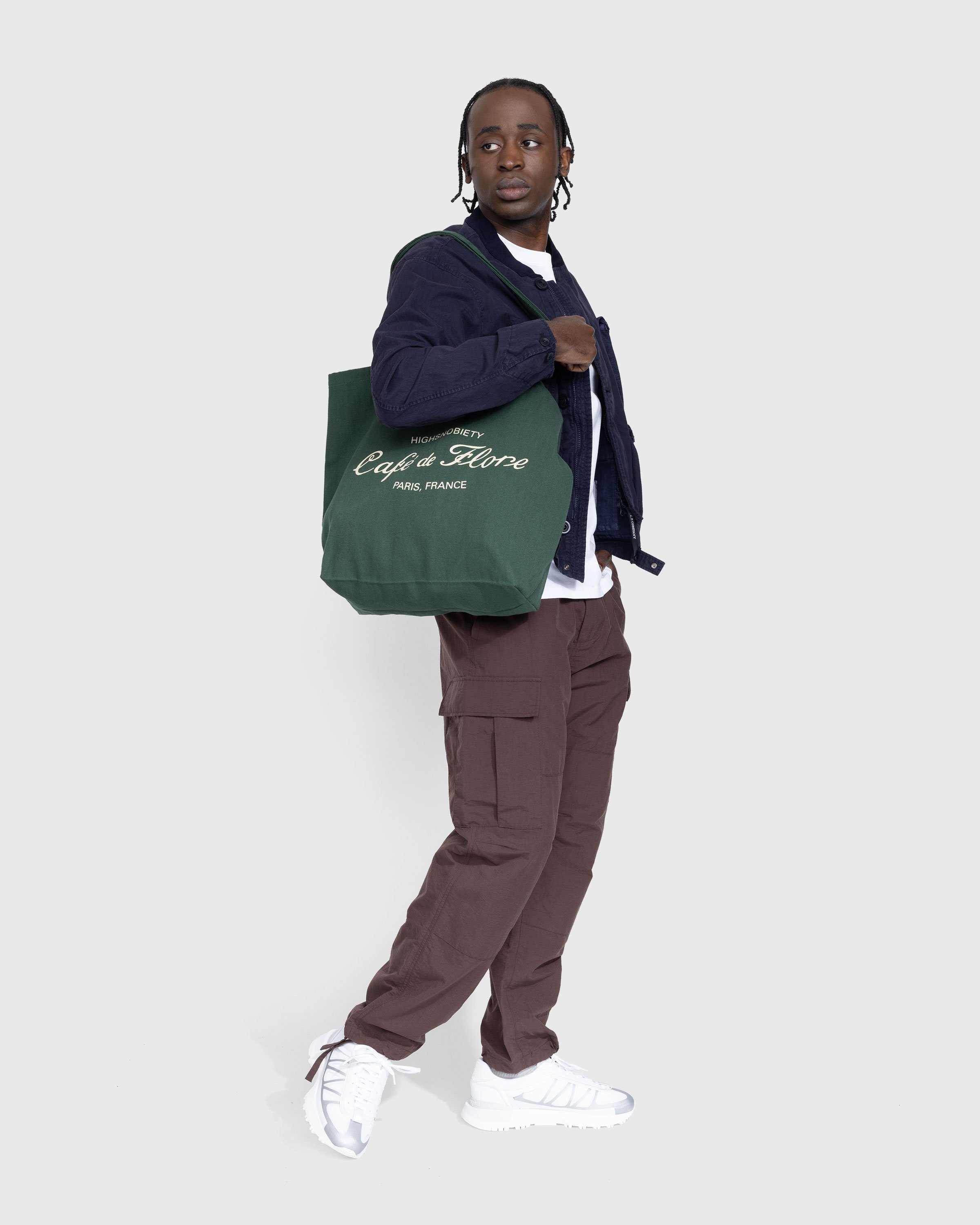 Café de Flore x Highsnobiety – Tote Bag - Bags - Green - Image 5