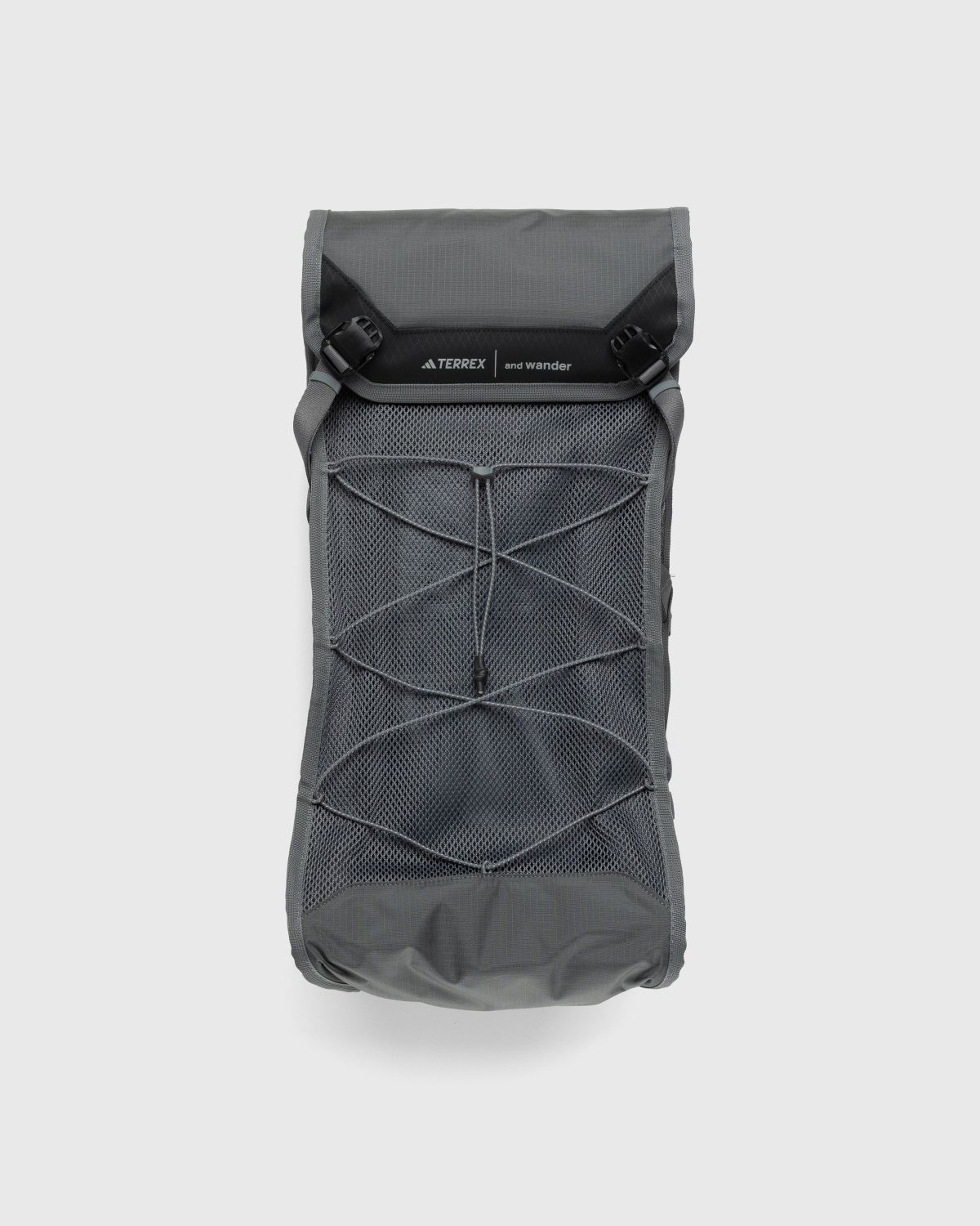 And Wander x Adidas – Aeroready Backpack Grey Four - Bags - Grey - Image 1