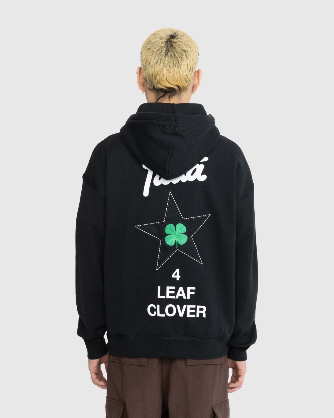 Patta x Converse Utility Fleece Hoodie Black Highsnobiety Shop