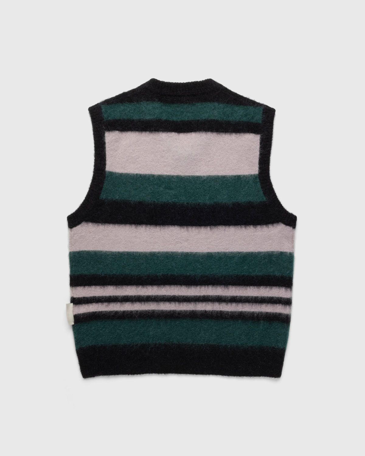 Highsnobiety – Alpaca Gradient Sweater Vest Pink/Green - Knitwear - Multi - Image 2