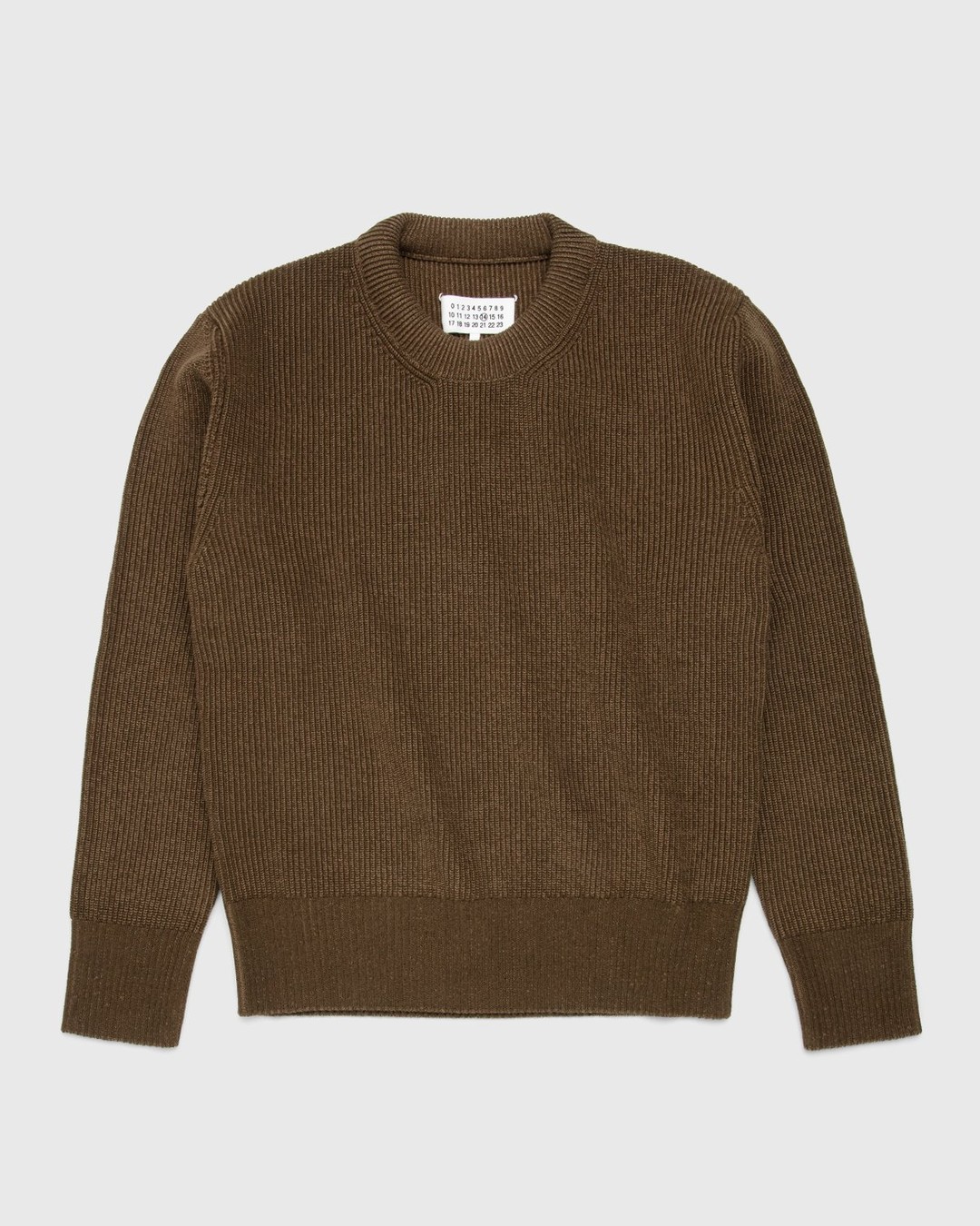 Maison Margiela Pullover Olive Highsnobiety Shop