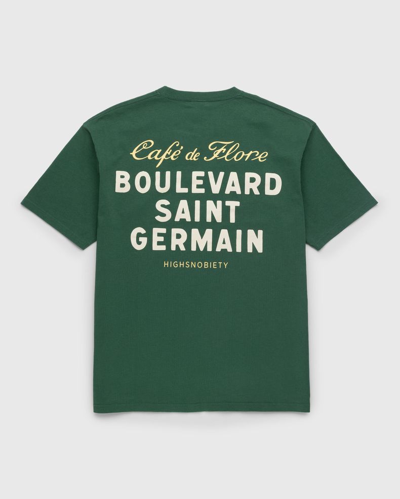 Café de Flore x Highsnobiety – Short Sleeve T-Shirt Green