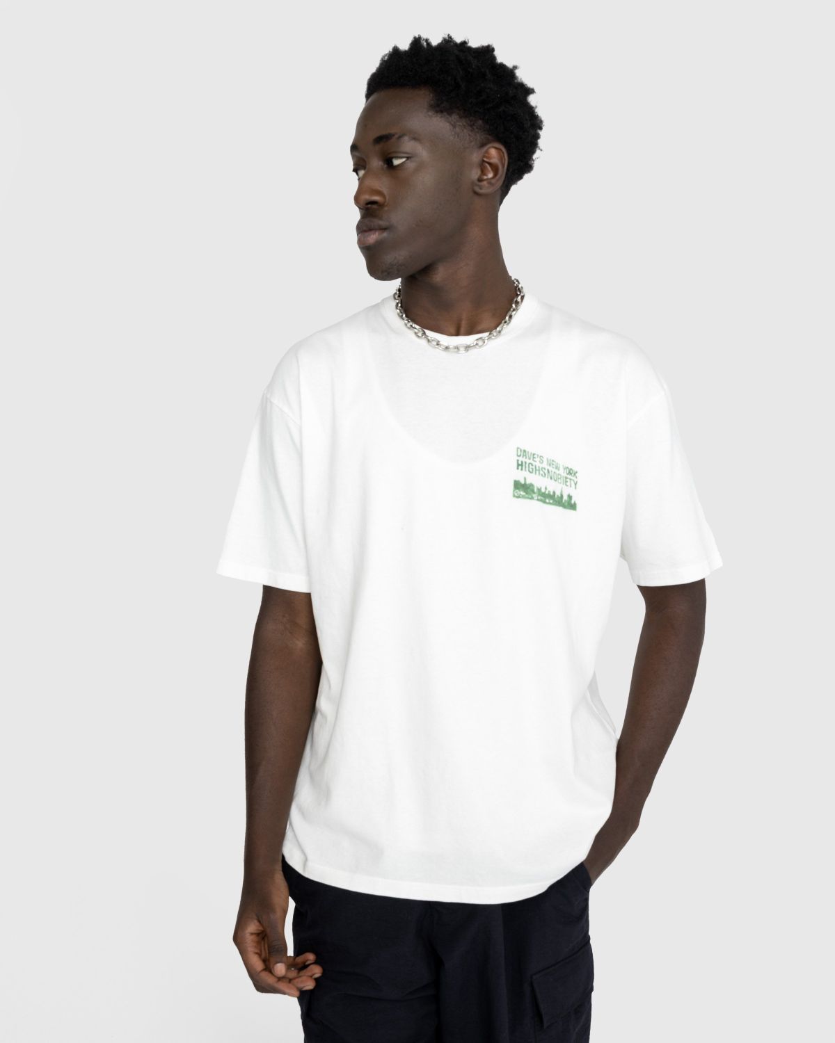 Dave's New York x Highsnobiety –  Sanitation Truck T-Shirt White - T-shirts - White - Image 3