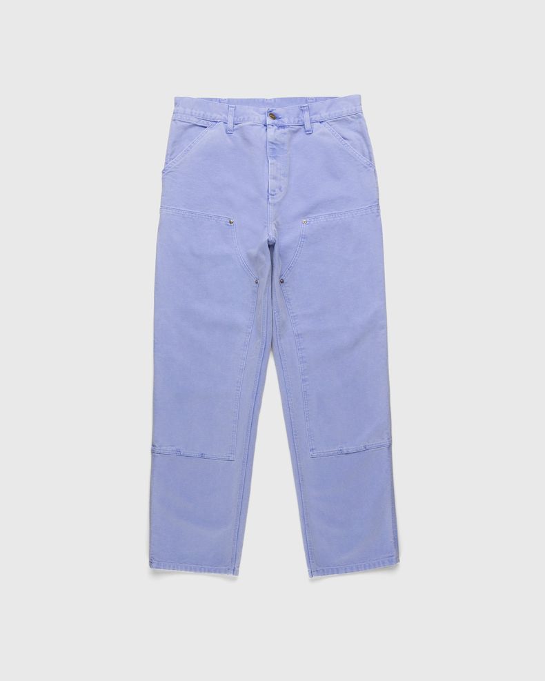 Double Knee Pant Icy Water Faded