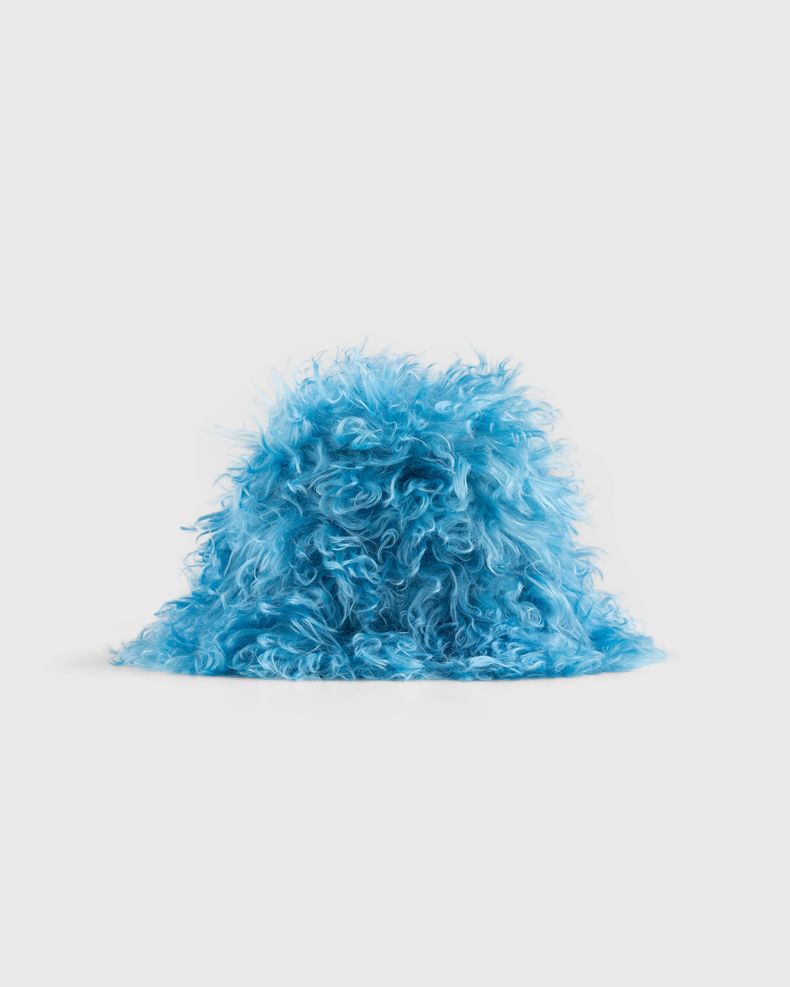 Dries van Noten – Mohair Gilly Hat Blue