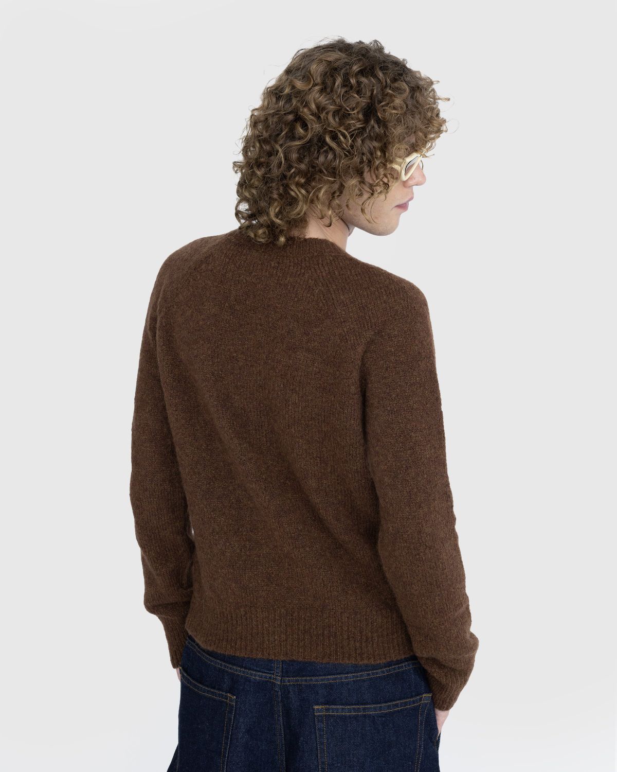 Dries van Noten – Melbourne Knit Brown - Knitwear - Brown - Image 3