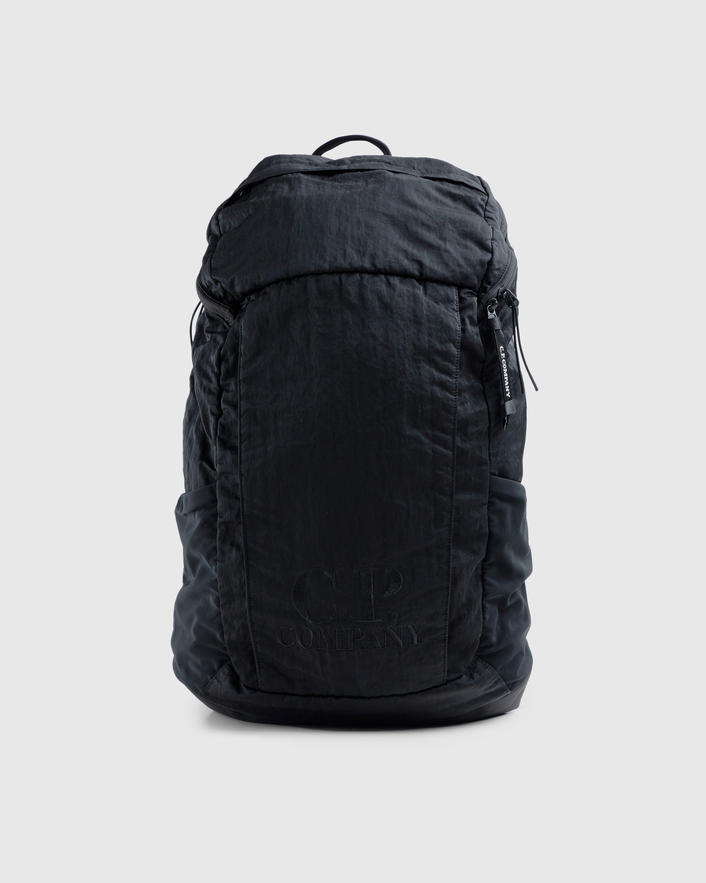 C.P. Company – Nylon B Backpack Black - Bags - Black - Image 1