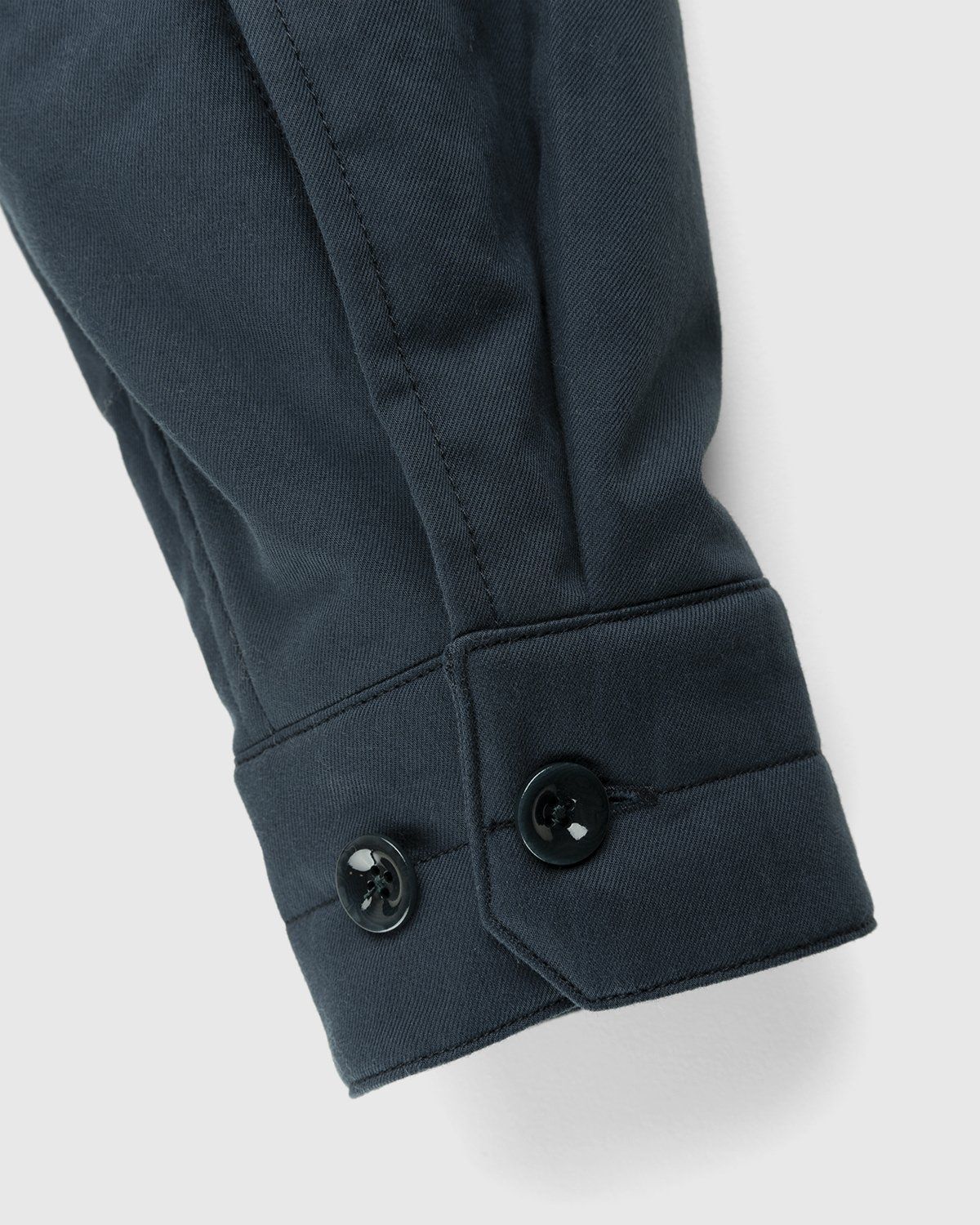 Lemaire denim shirt jacket - Blue