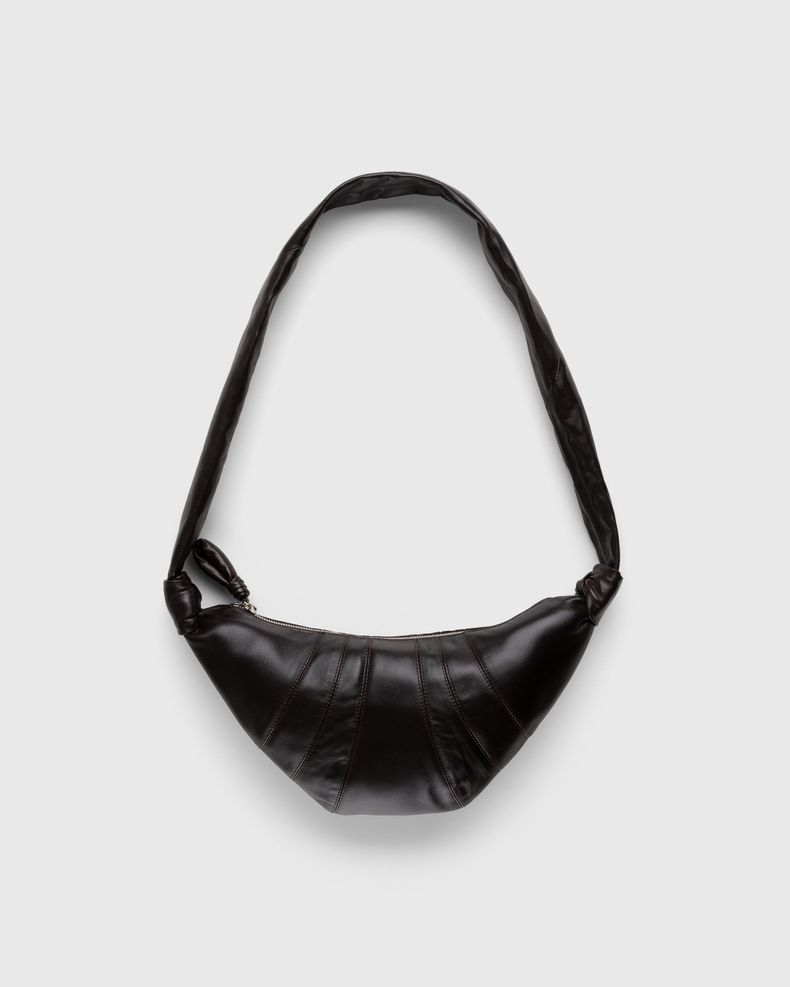 Lemaire x Highsnobiety – Not In Paris 4 Small Croissant Bag Dark Chocolate
