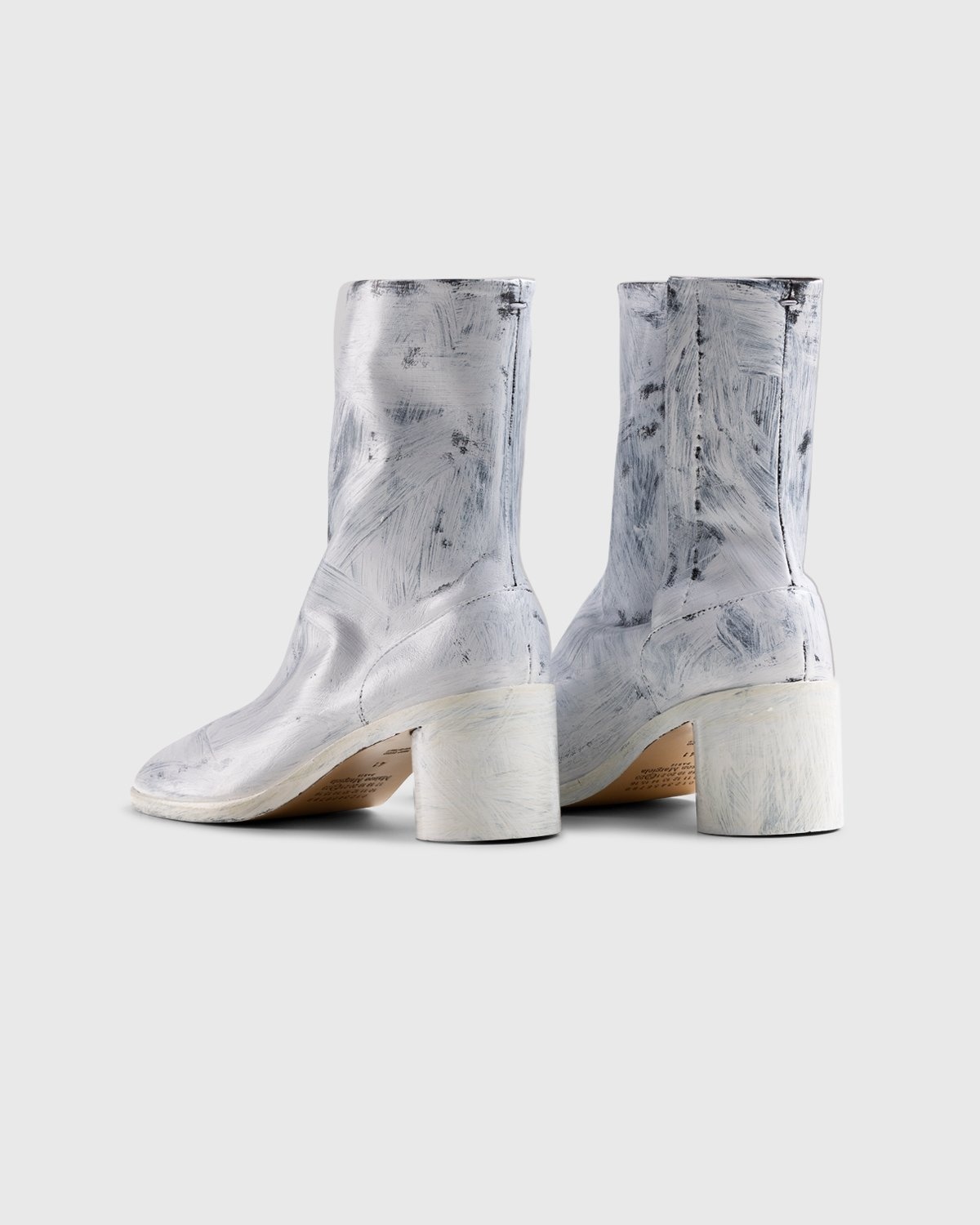 Margiela painted cheap tabi boots