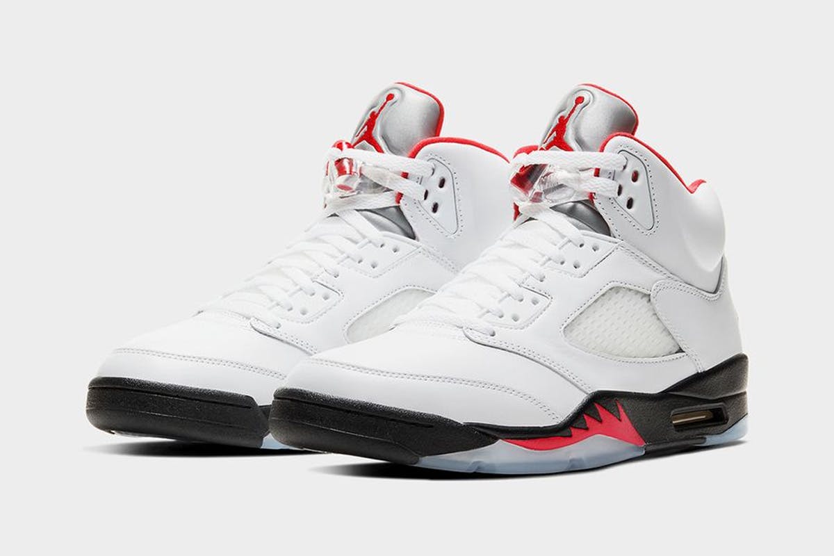 air jordan 5 fire red for sale