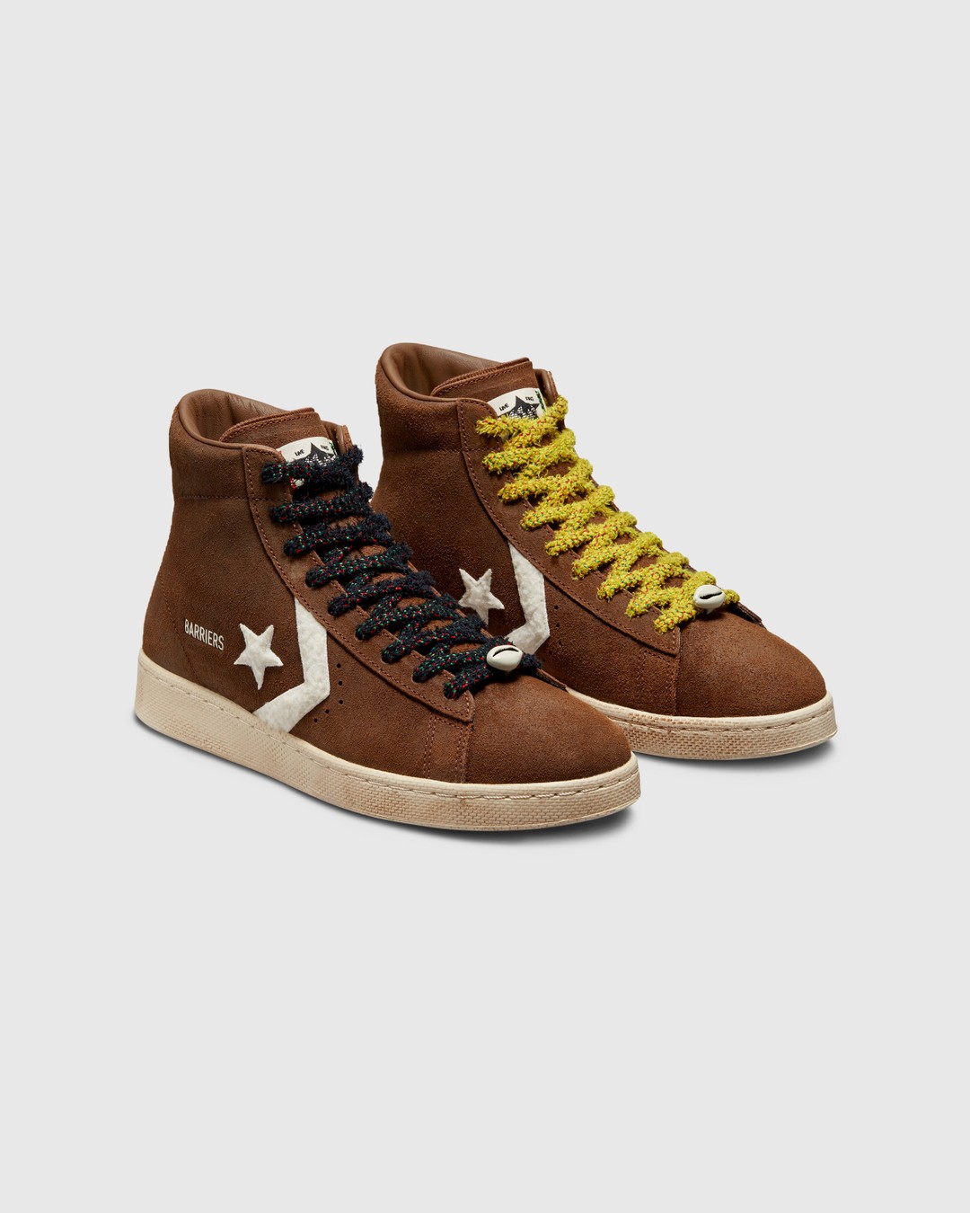 Converse x Barriers – Pro Leather Hi Monks Robe/Black - Sneakers - Brown - Image 3