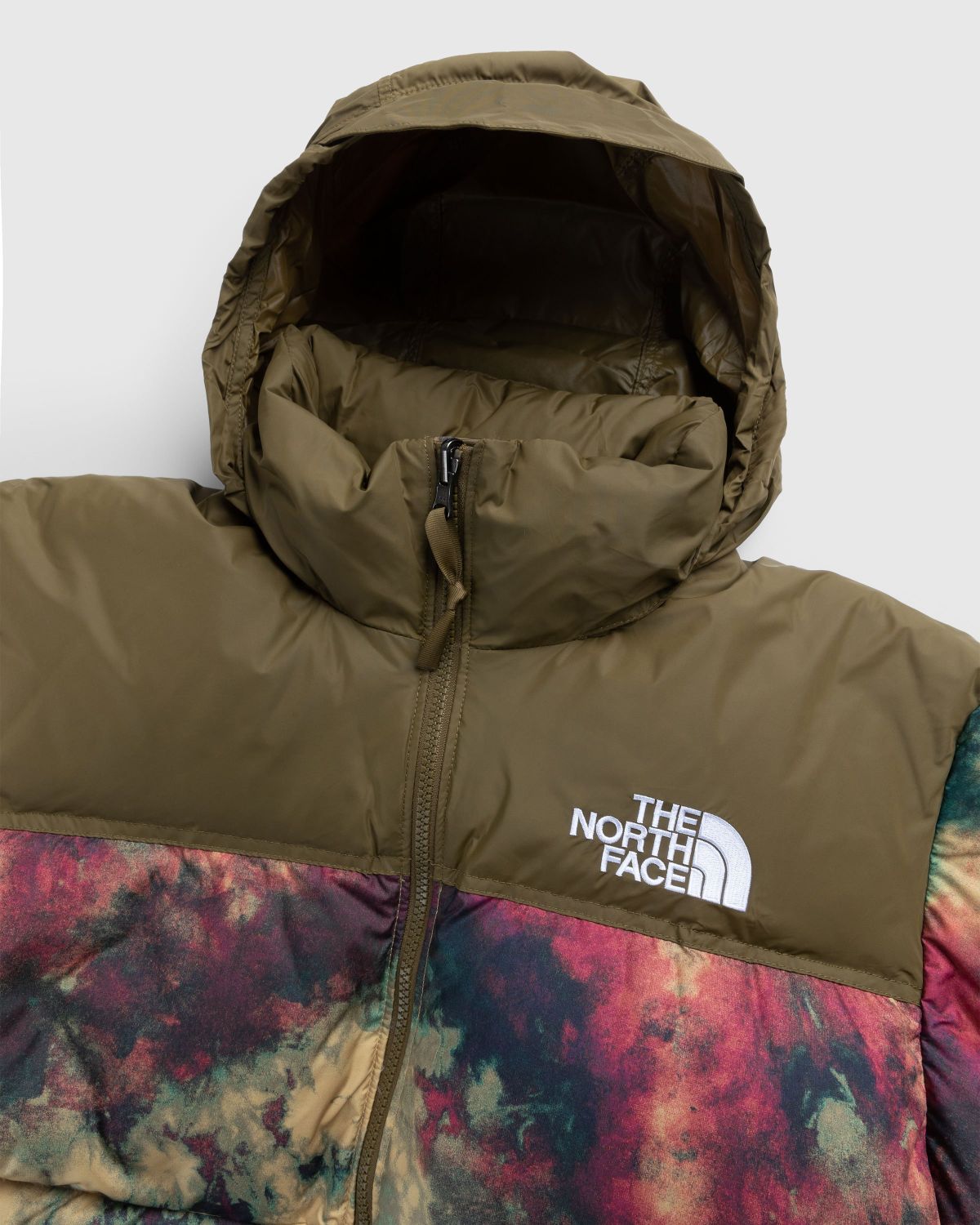 The North Face – Printed 1996 Retro Nuptse Jacket Antelope Tan/Ice Dye Print - Outerwear - Multi - Image 5
