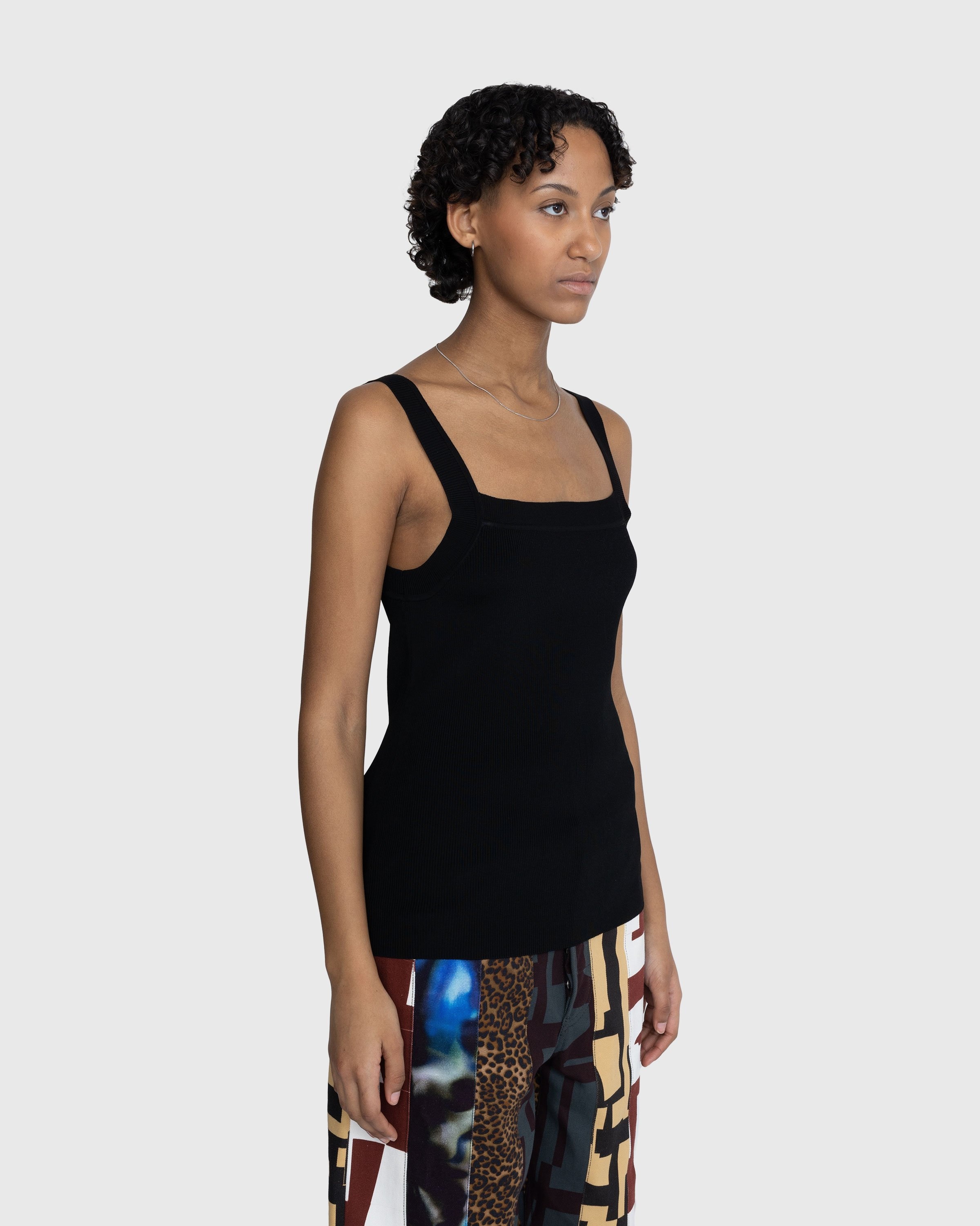 Dries van Noten – Marcos Top Black - Tank Tops - Black - Image 4