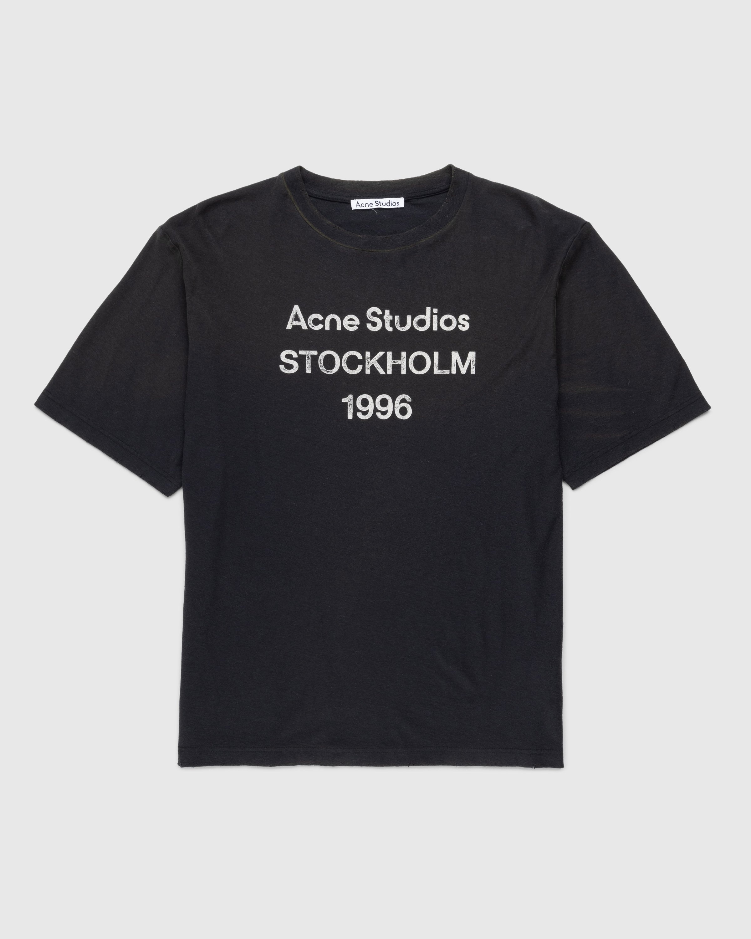 Acne Studios – Shop Black Highsnobiety Logo | T-Shirt