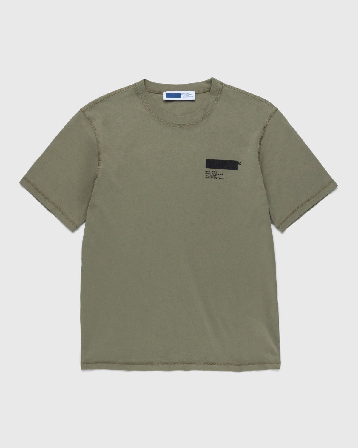 AFFXWRKS – Standardized T-Shirt Olive - Tops - Green - Image 1