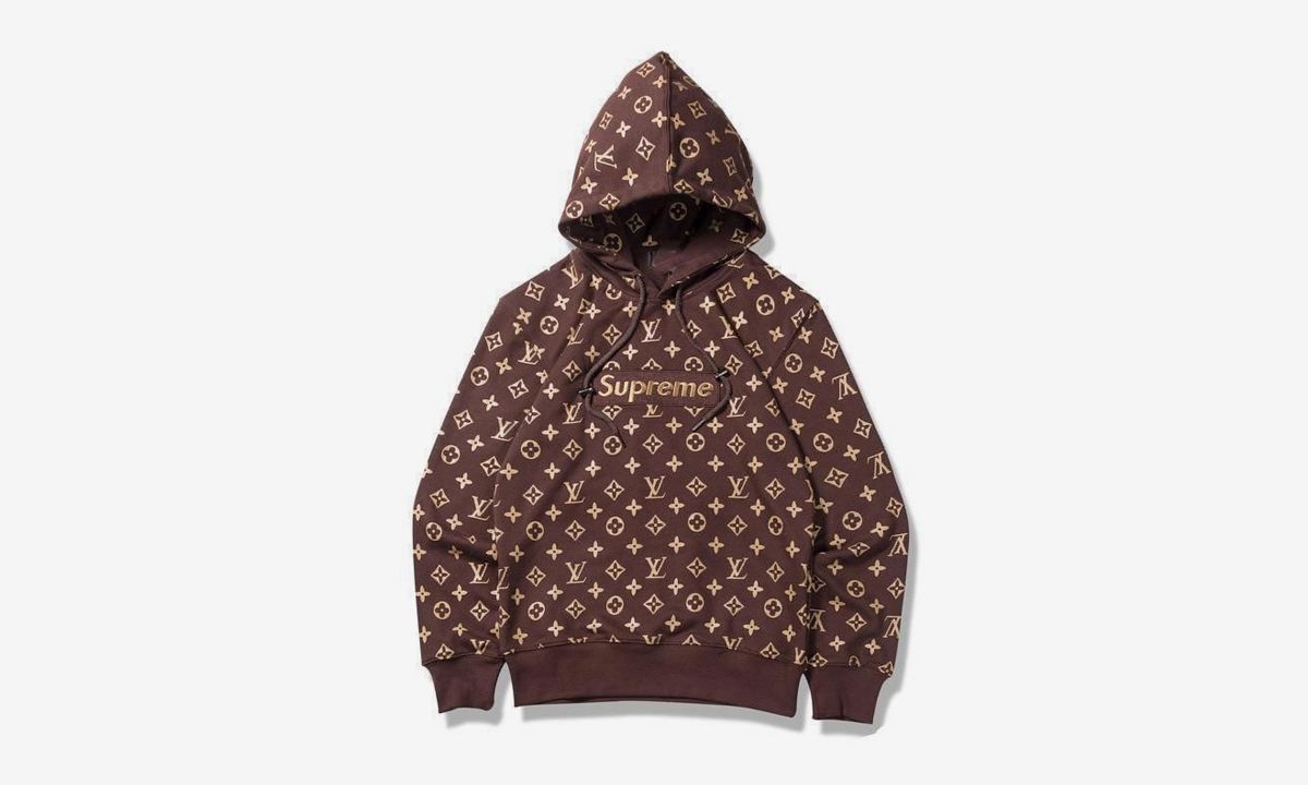 Louis Vuitton 2017 pre-owned x Suprem Logo Hoodie - Farfetch