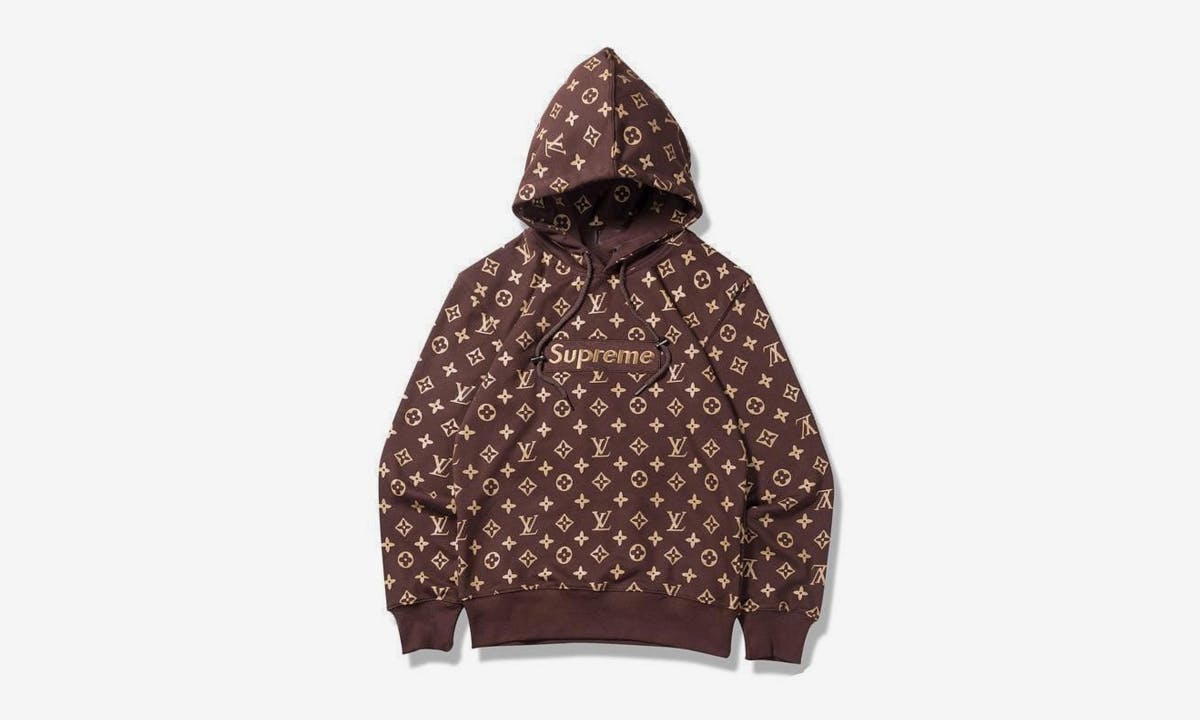 Supreme x louis vuitton sweatshirt sales