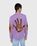 Gentle Fullness – Recycled Cotton Hand Longsleeve Tee Purple - Longsleeves - Multi - Image 3