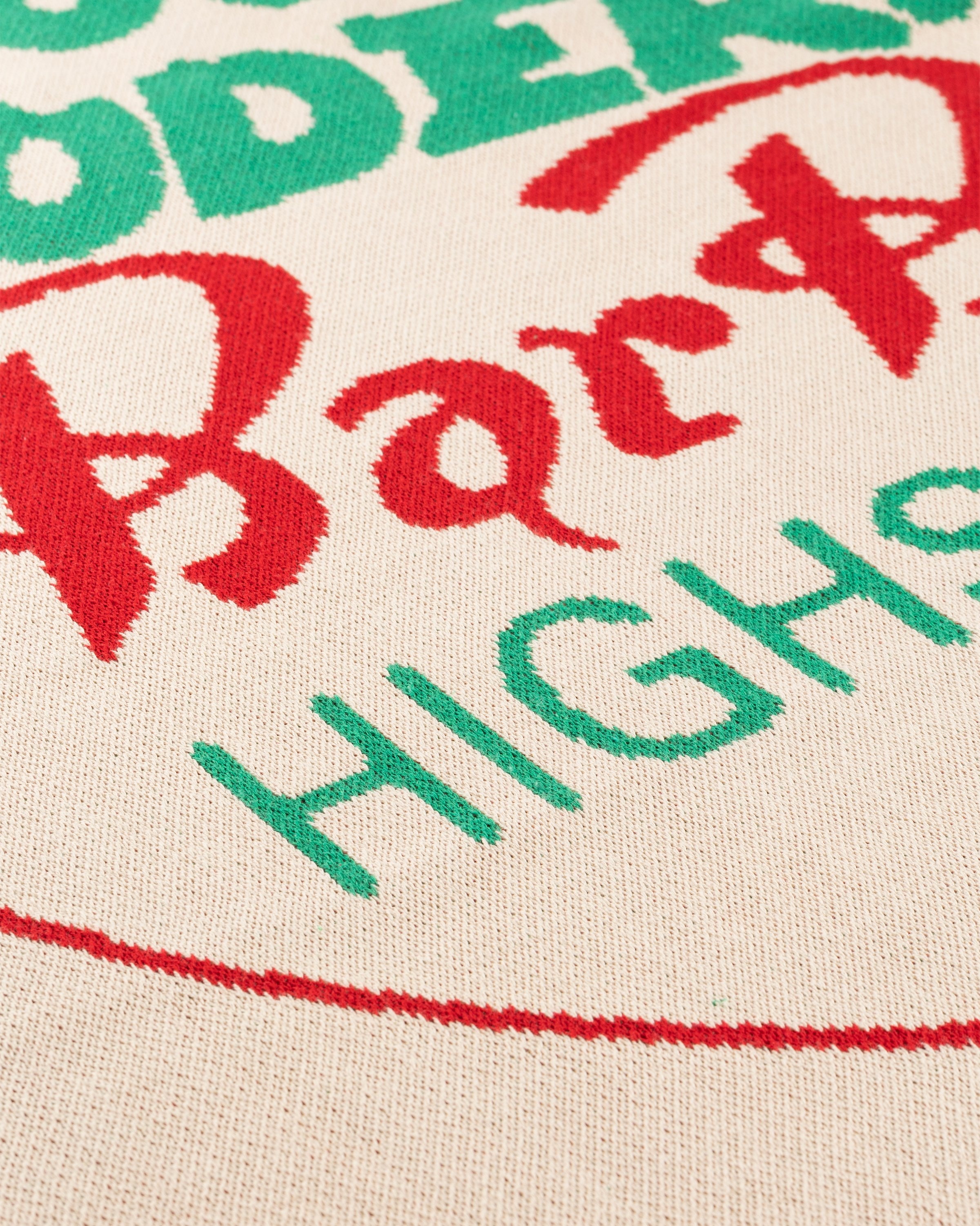 Bar Basso x Highsnobiety – Graphic Blanket - Textiles - Beige - Image 3