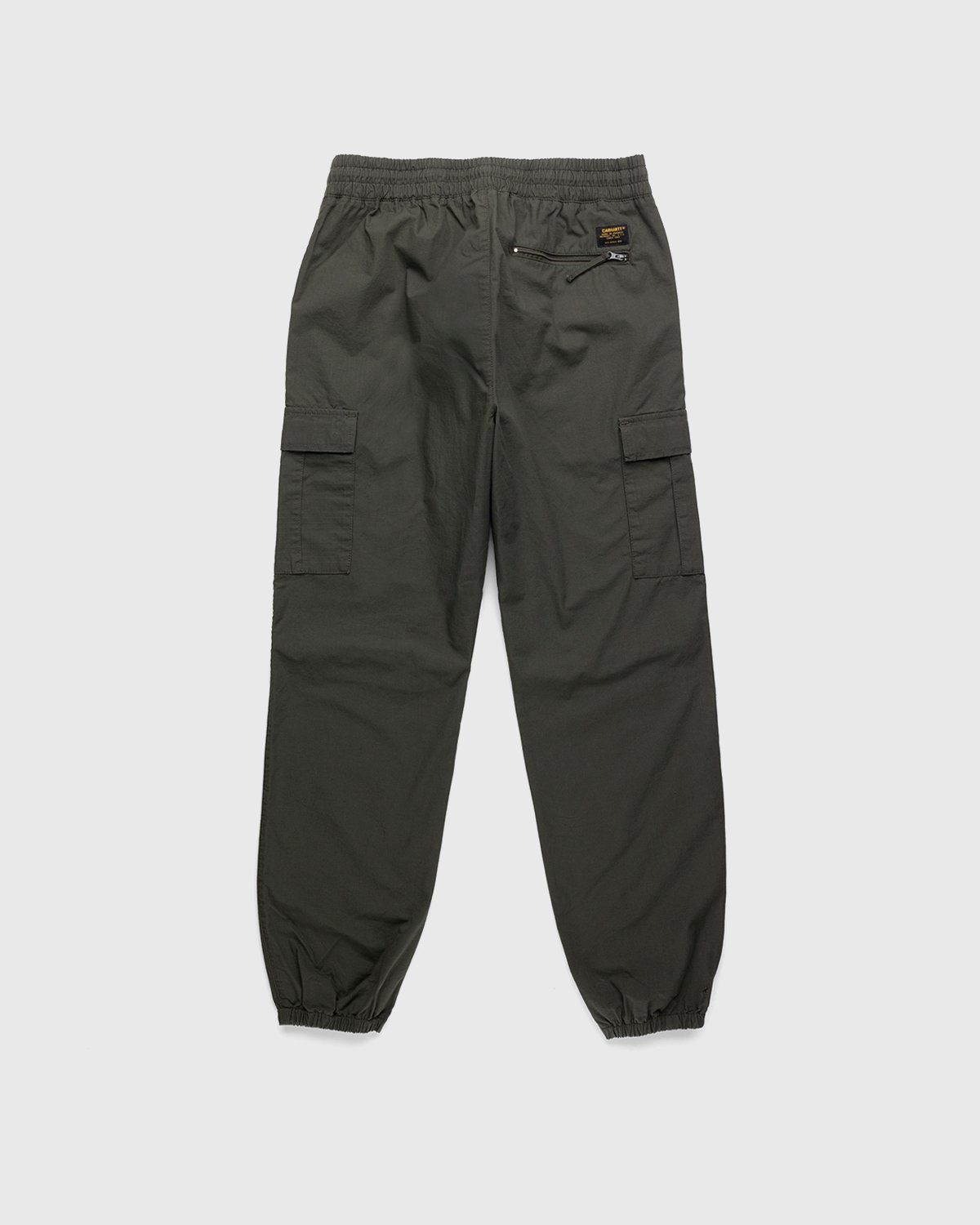 Carhartt WIP – Cargo Jogger Cypress Rinsed - Pants - Green - Image 2