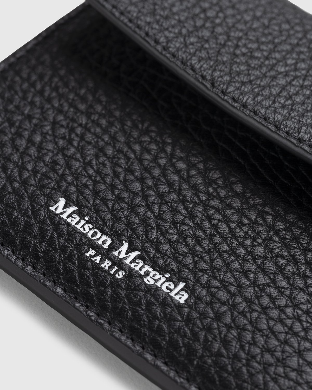 Maison Margiela – Coin and Card Holder Black - Wallets - Black - Image 3
