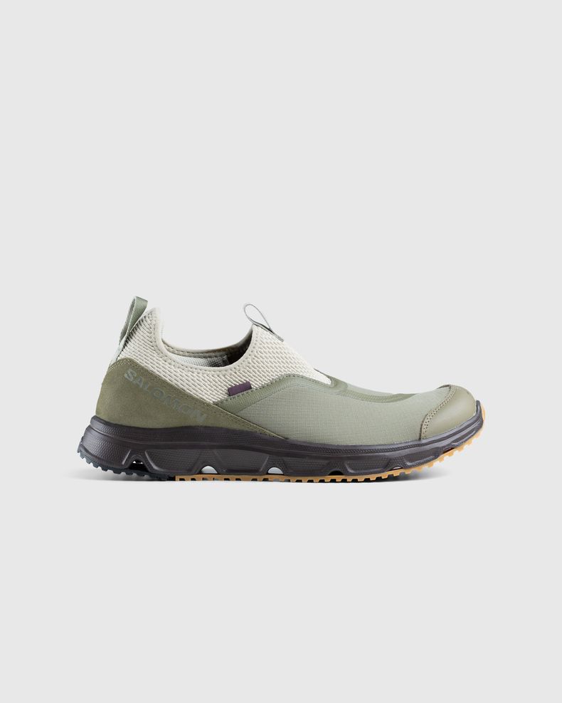 Salomon x PAS NORMAL STUDIOS – RX Snug Moss Grey/Deep Lichen Green/Black Coffee