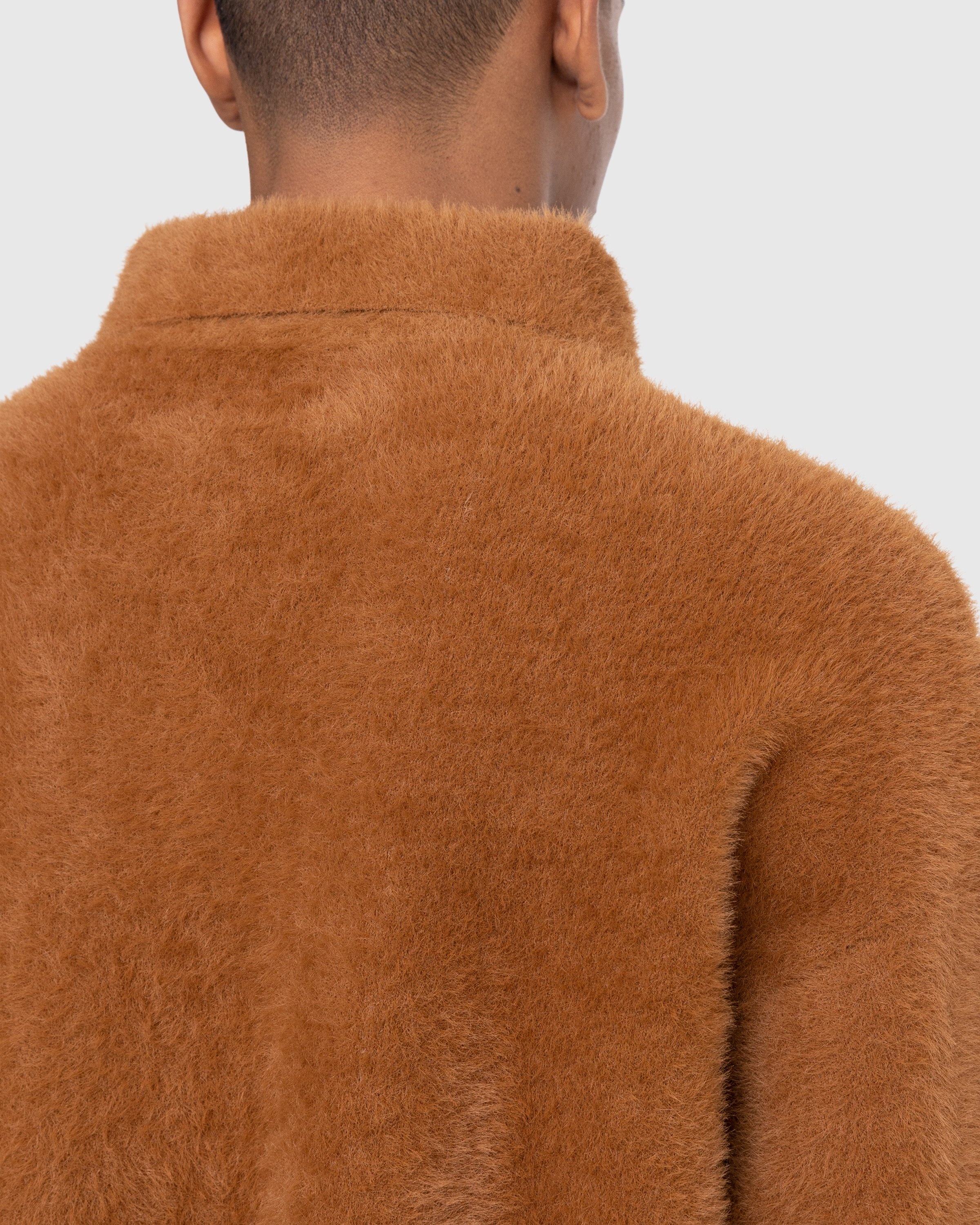 JACQUEMUS – Le Polo Neve Brown - Knitwear - Brown - Image 6