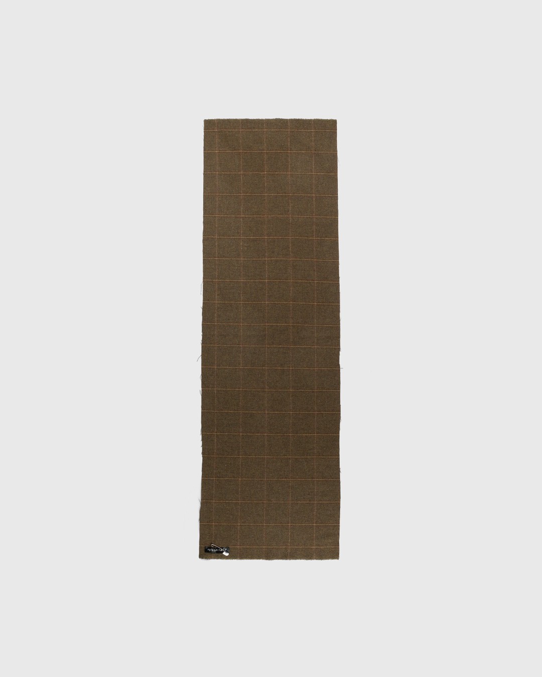 Our Legacy – Moor Check Shawl Scarf Beige - Scarves - Beige - Image 2