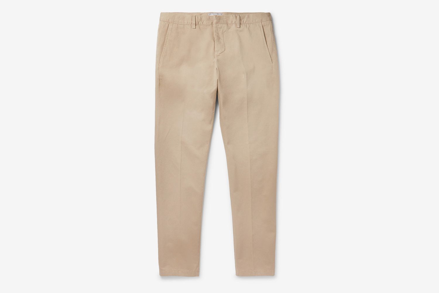Slim-Fit Cotton-Twill Chinos