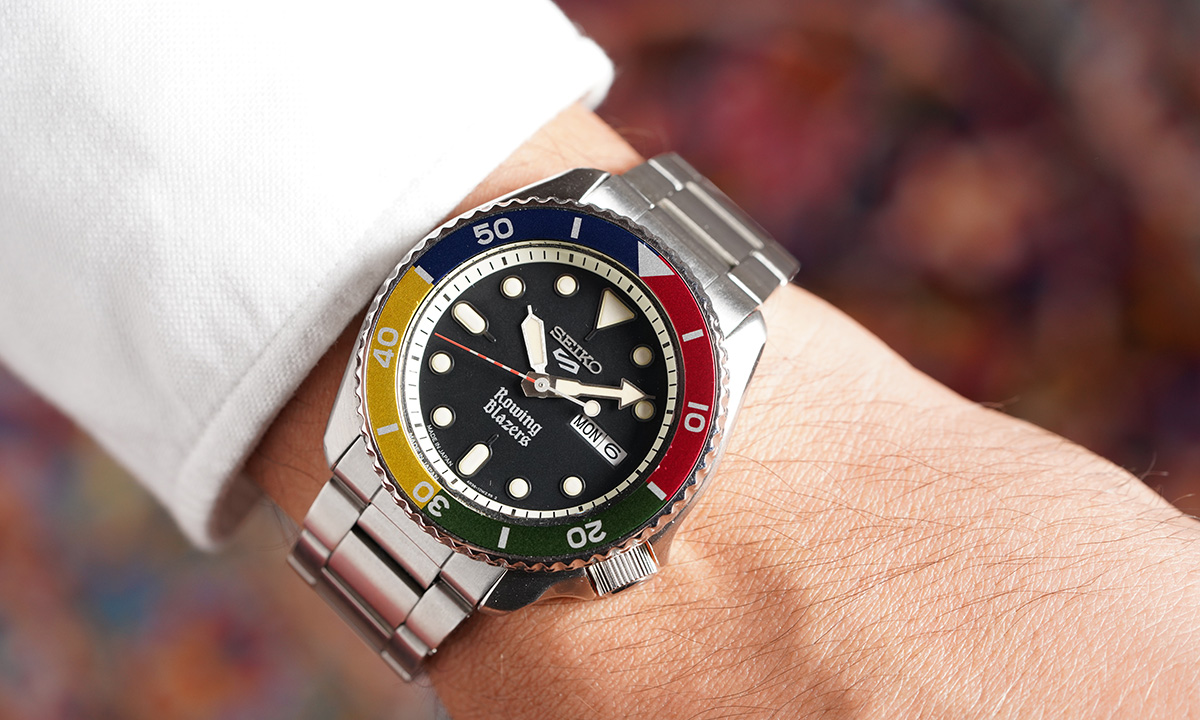 Seiko & Rowing Blazers Team Up for a Colorful Watch Collaboration